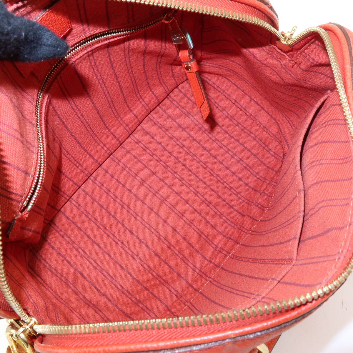 Louis Vuitton Monogram Empreinte Speedy Bandouliere 25 Orient M40758