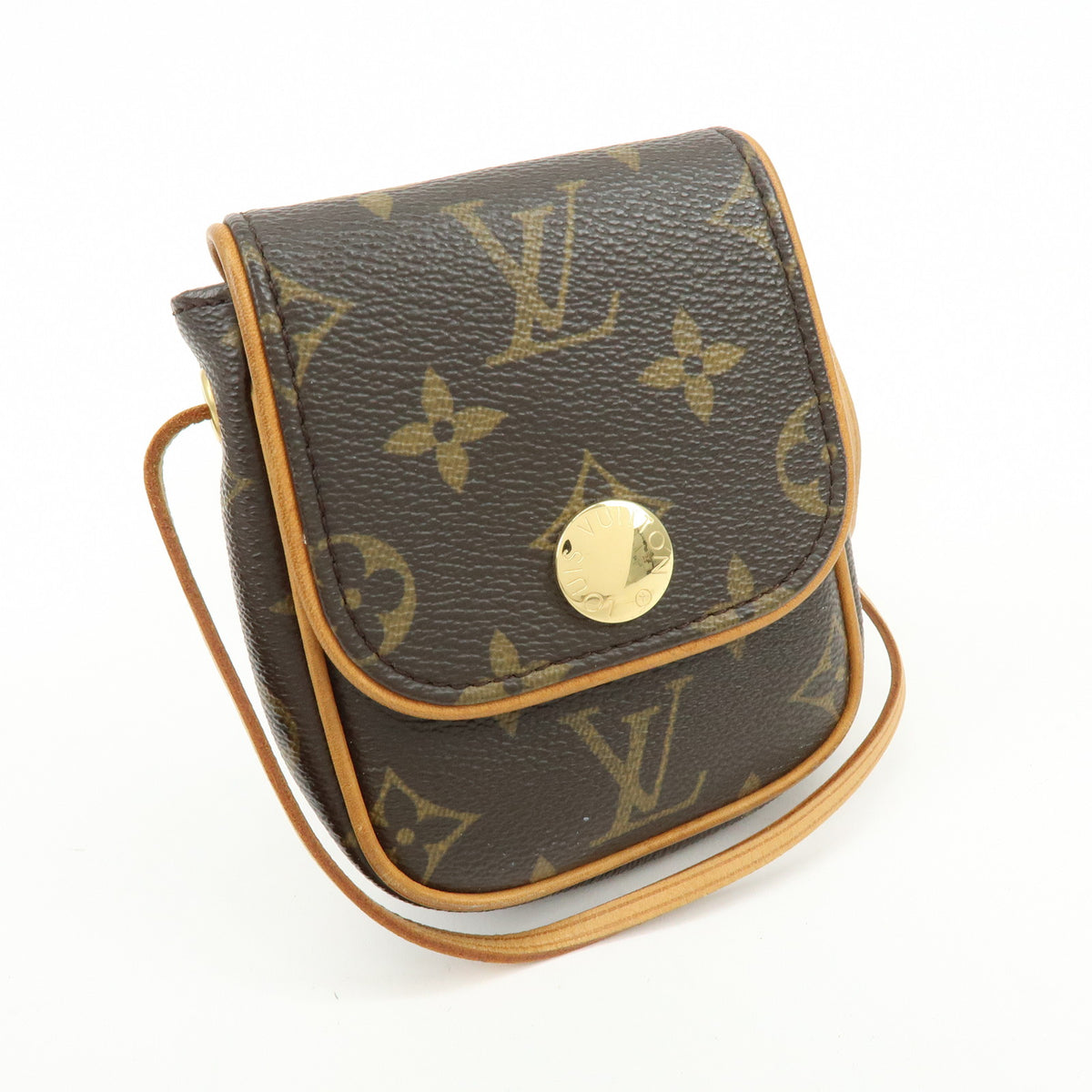 Louis Vuitton Monogram Pochette Cancun Shoulder Bag Pouch M60018
