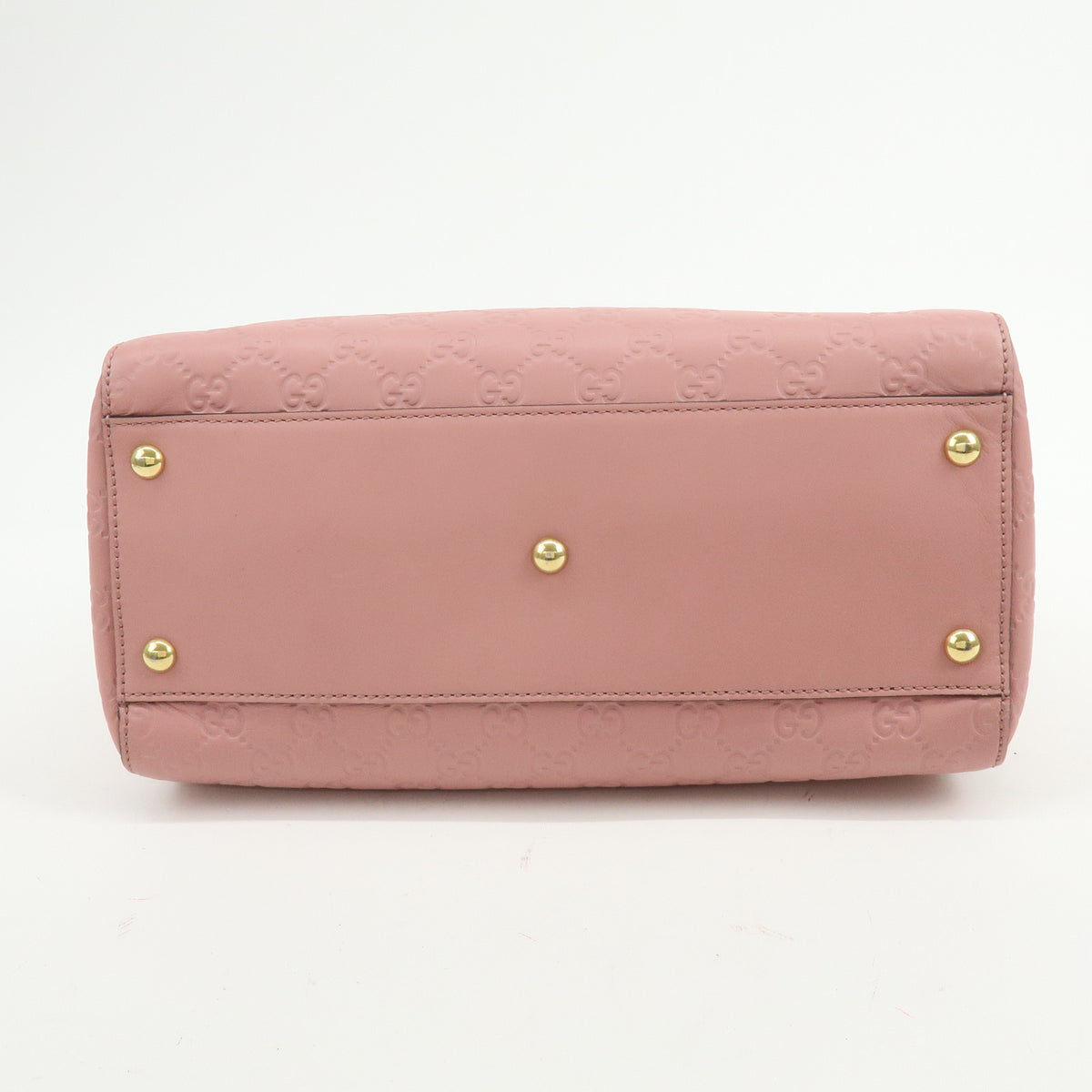 GUCCI Guccissima Leather 2Way Shoulder Bag Hand Bag Pink 453573