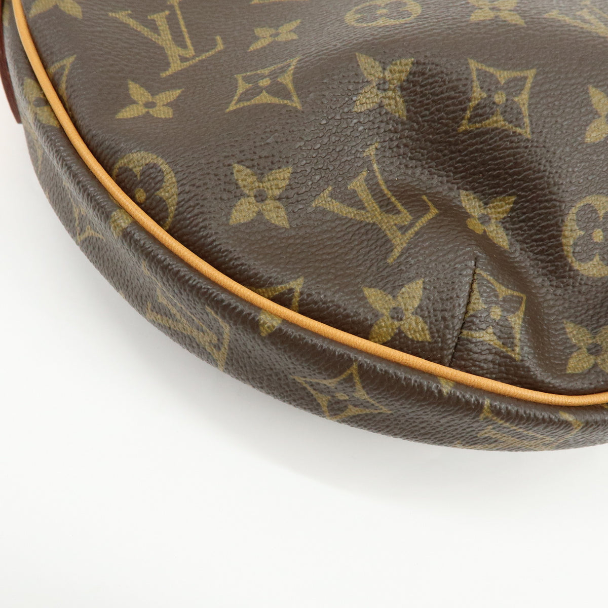 Louis Vuitton Monogram Croissant MM Shoulder Bag Brown M51512