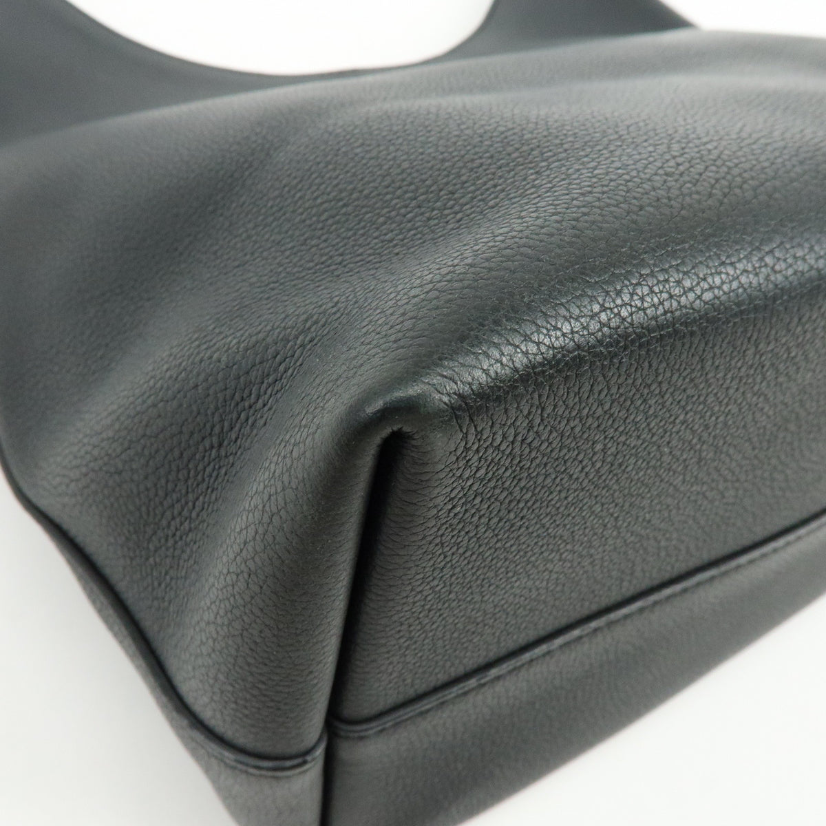 Louis Vuitton Lockme Hobo Leather Shoulder Bag Hand Bag Noir M52776