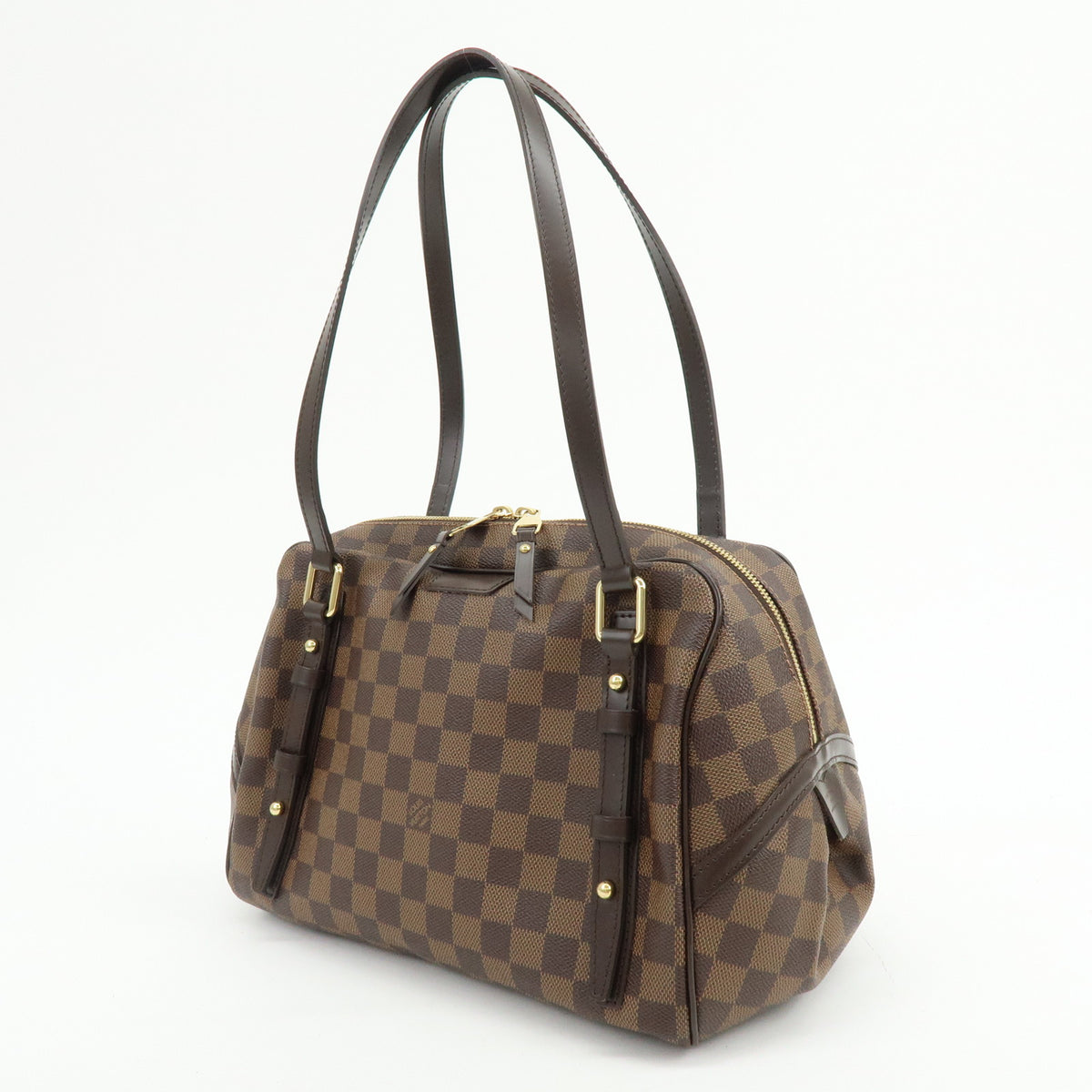 Louis Vuitton Damier Rivington GM Shoulder Bag Damier Ebene N41158