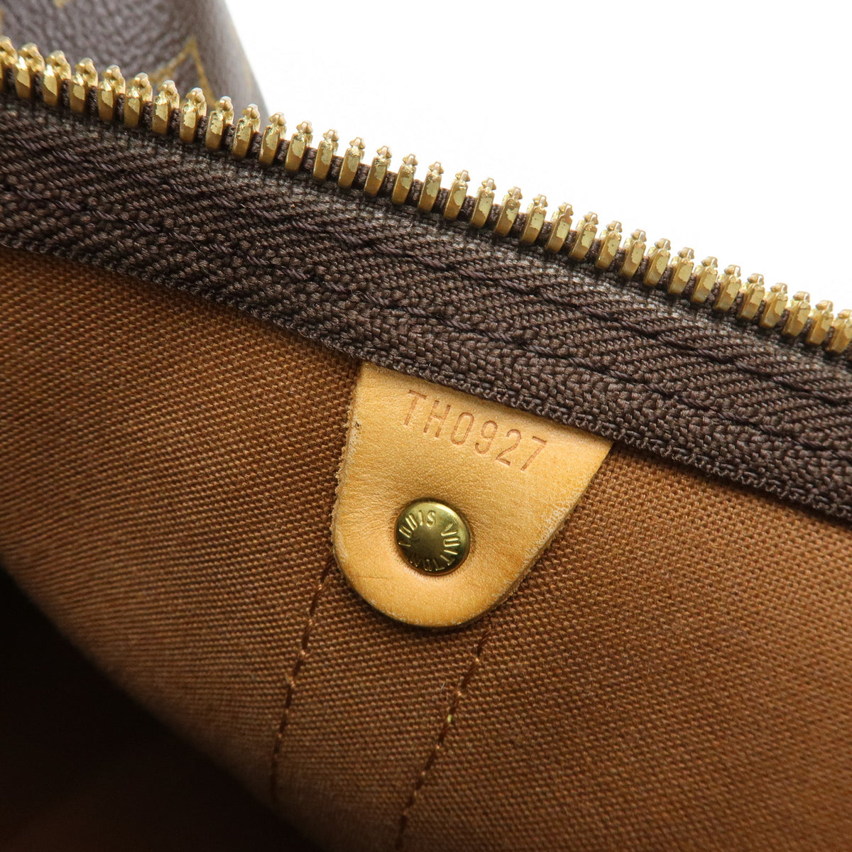 Louis Vuitton Monogram Keep All Bandouliere 50 Boston Bag Brown M41416