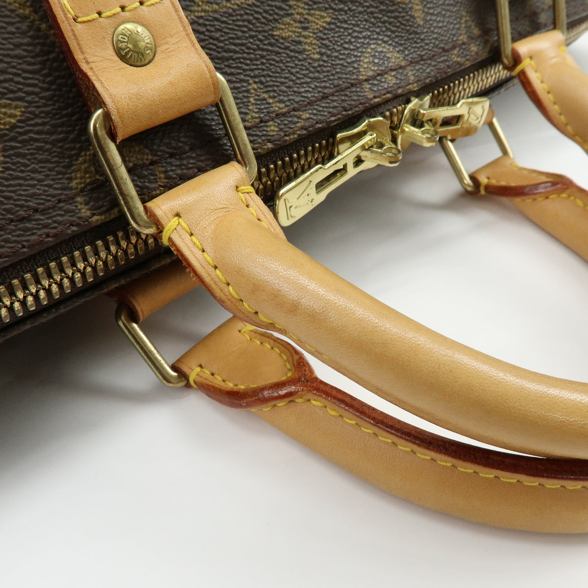 Louis Vuitton Monogram Keep All Bandouliere 50 Boston Bag M41416