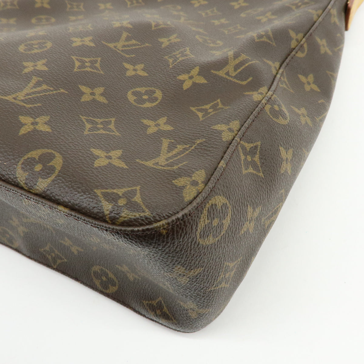 Louis Vuitton Monogram Looping GM Shoulder Bag Hand Bag Brown M51145