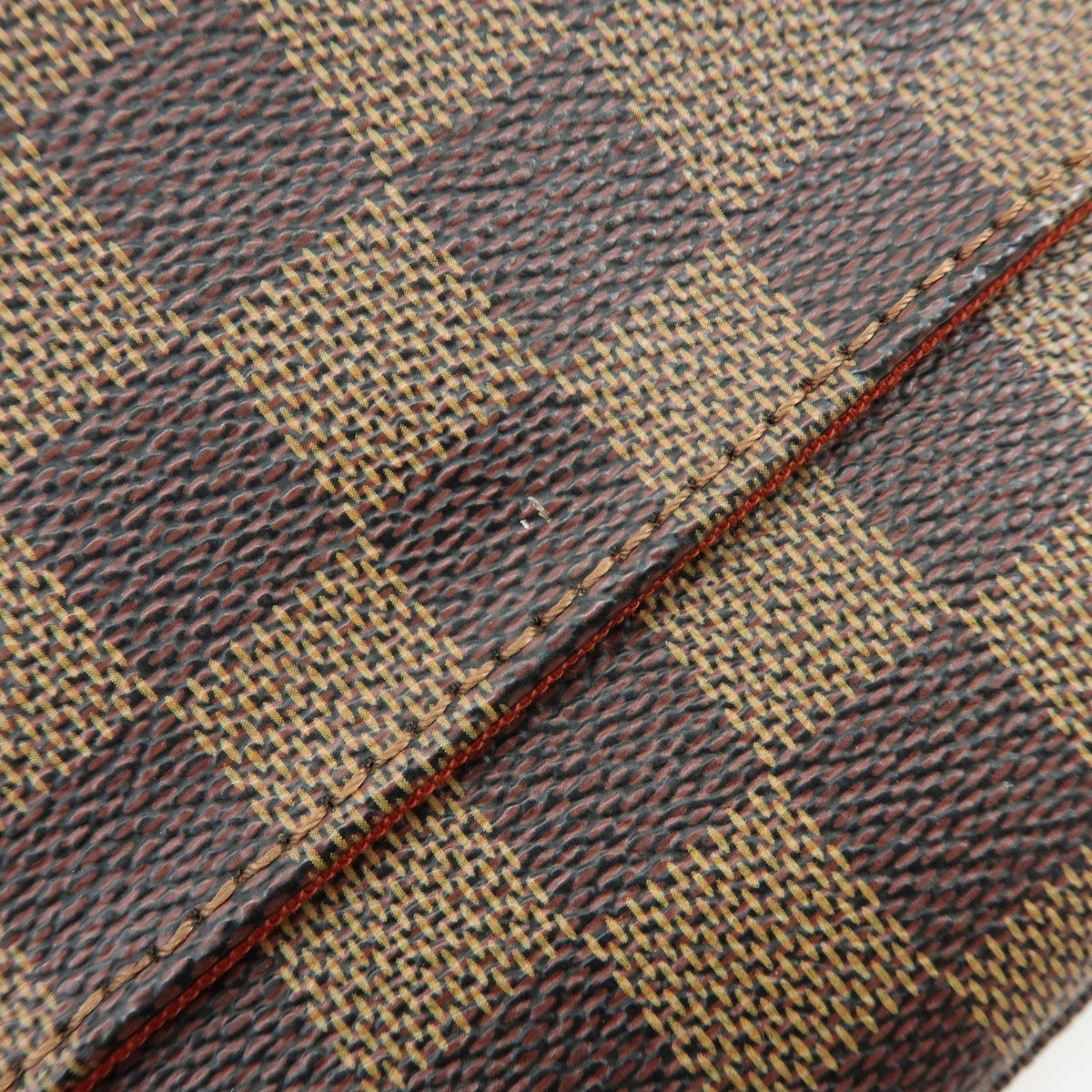 Louis Vuitton Damier Ebene Mini Looping Shoulder Bag Brown N51158
