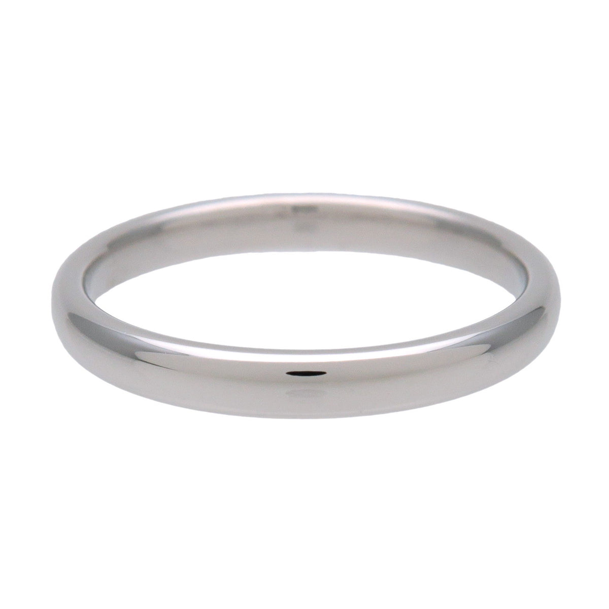 Tiffany & Co Forever Wedding Ring Classic Band Ring PT950 Platinum US6
