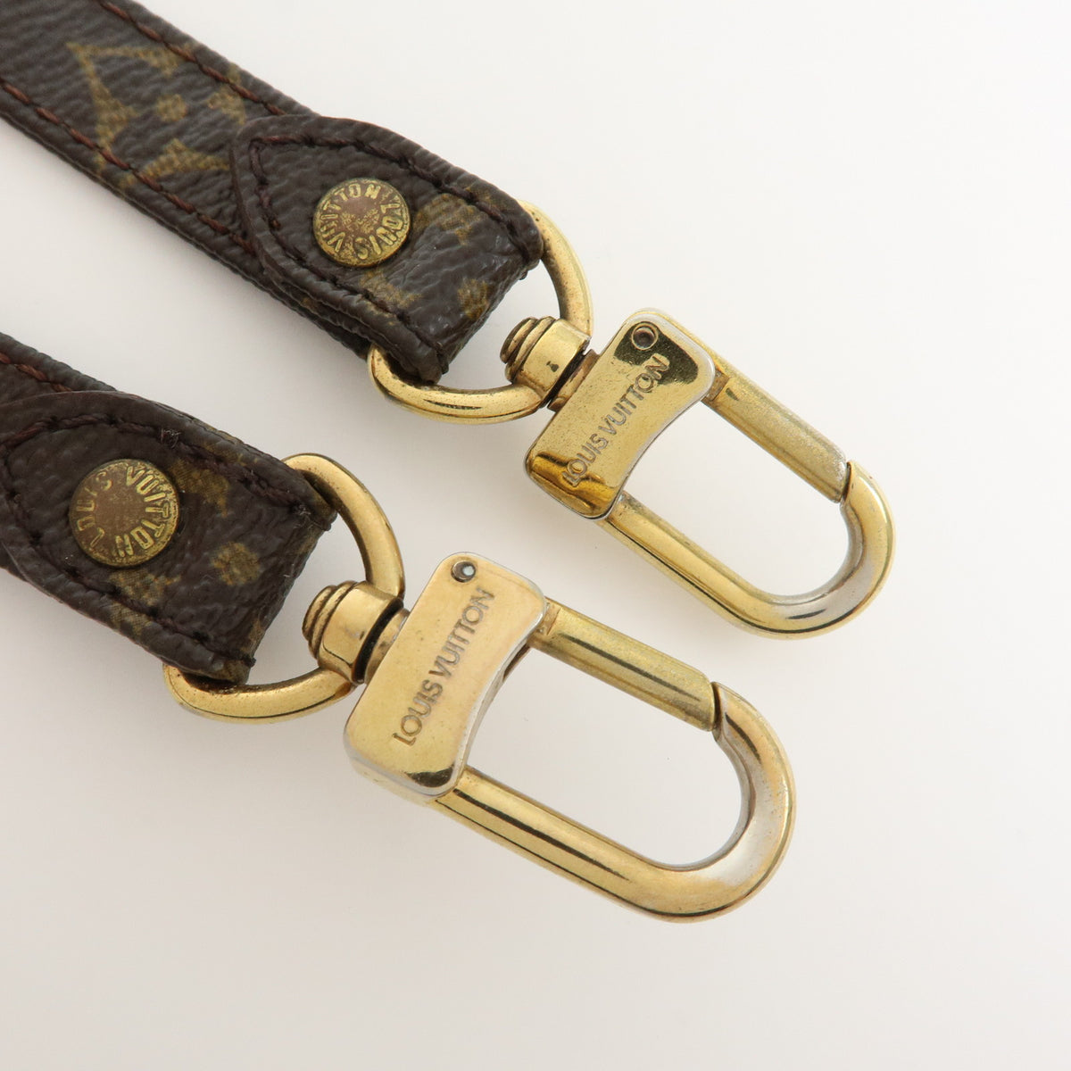 Louis Vuitton Monogram Canvas Shoulder Strap 120cm 1.6cm Brown J75010