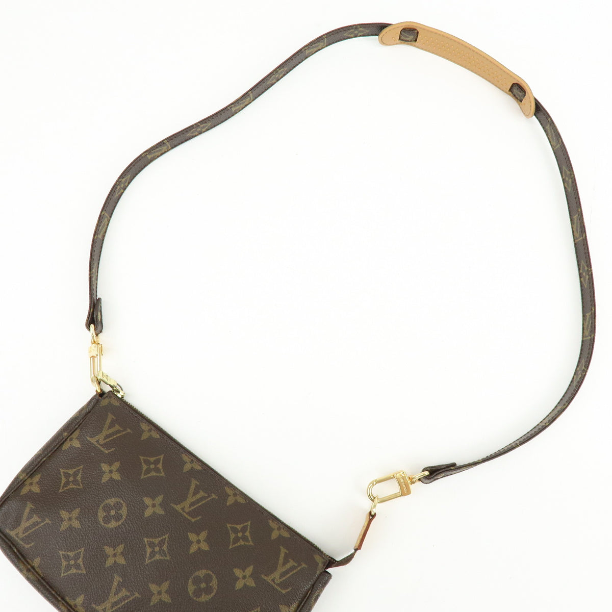 Louis Vuitton Monogram Pochette Accessoires Pouch Bag M51980 Lot
