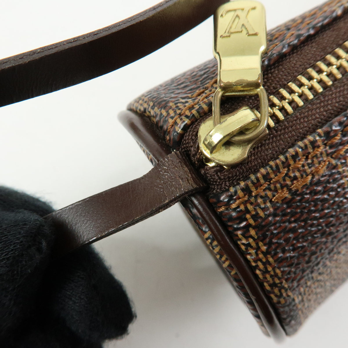 Louis Vuitton Damier Ebene Papillon 30 Hand Bag Damier Ebene N51303