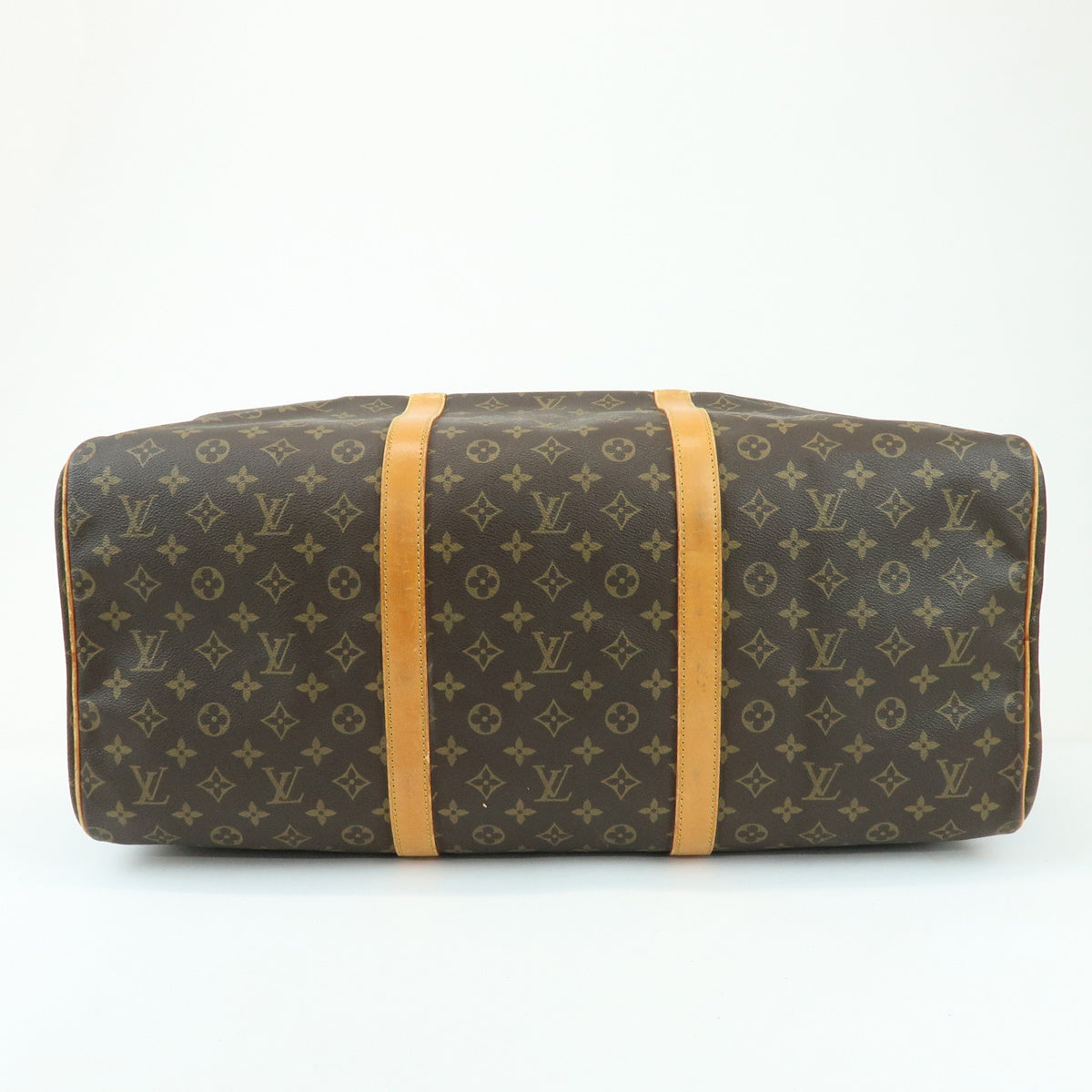 Louis Vuitton Monogram Sac Souple 55 Boston Bag Brown M41622