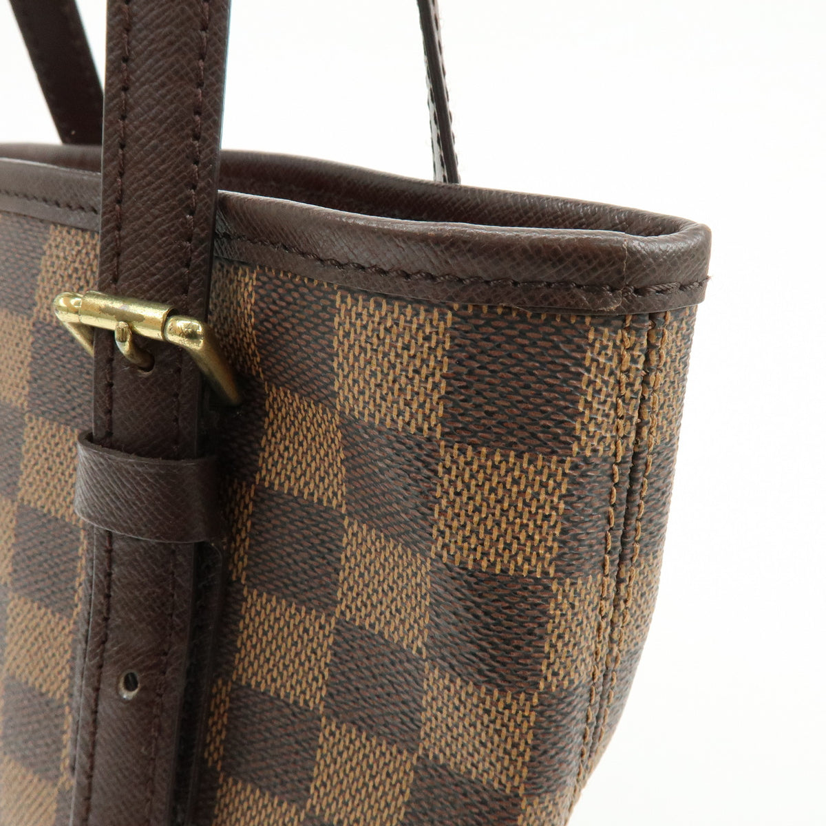 Louis Vuitton Damier Ebene Marais Tote Bag Hand Bag Brown N42240