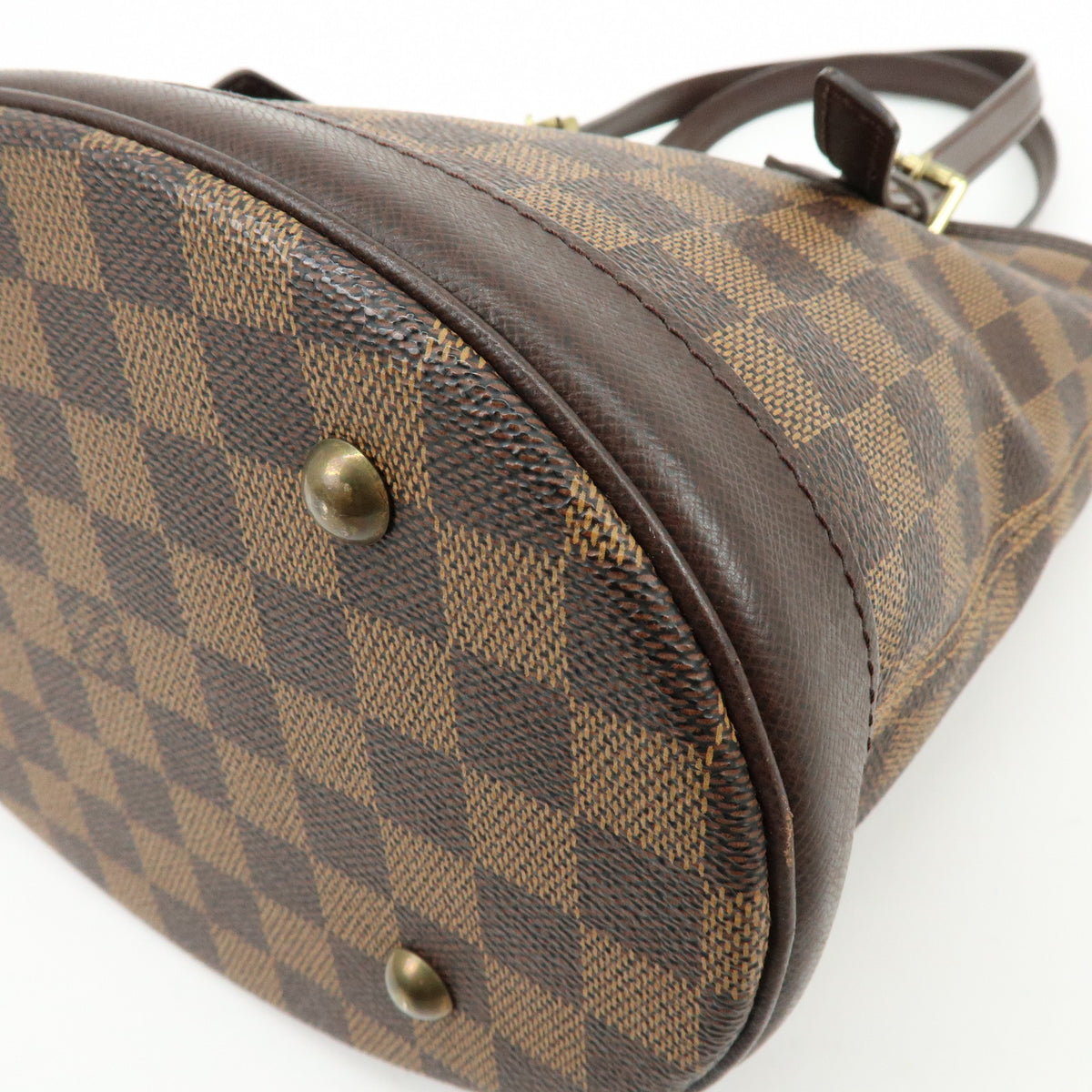 Louis Vuitton Damier Ebene Marais Tote Bag Hand Bag Brown N42240