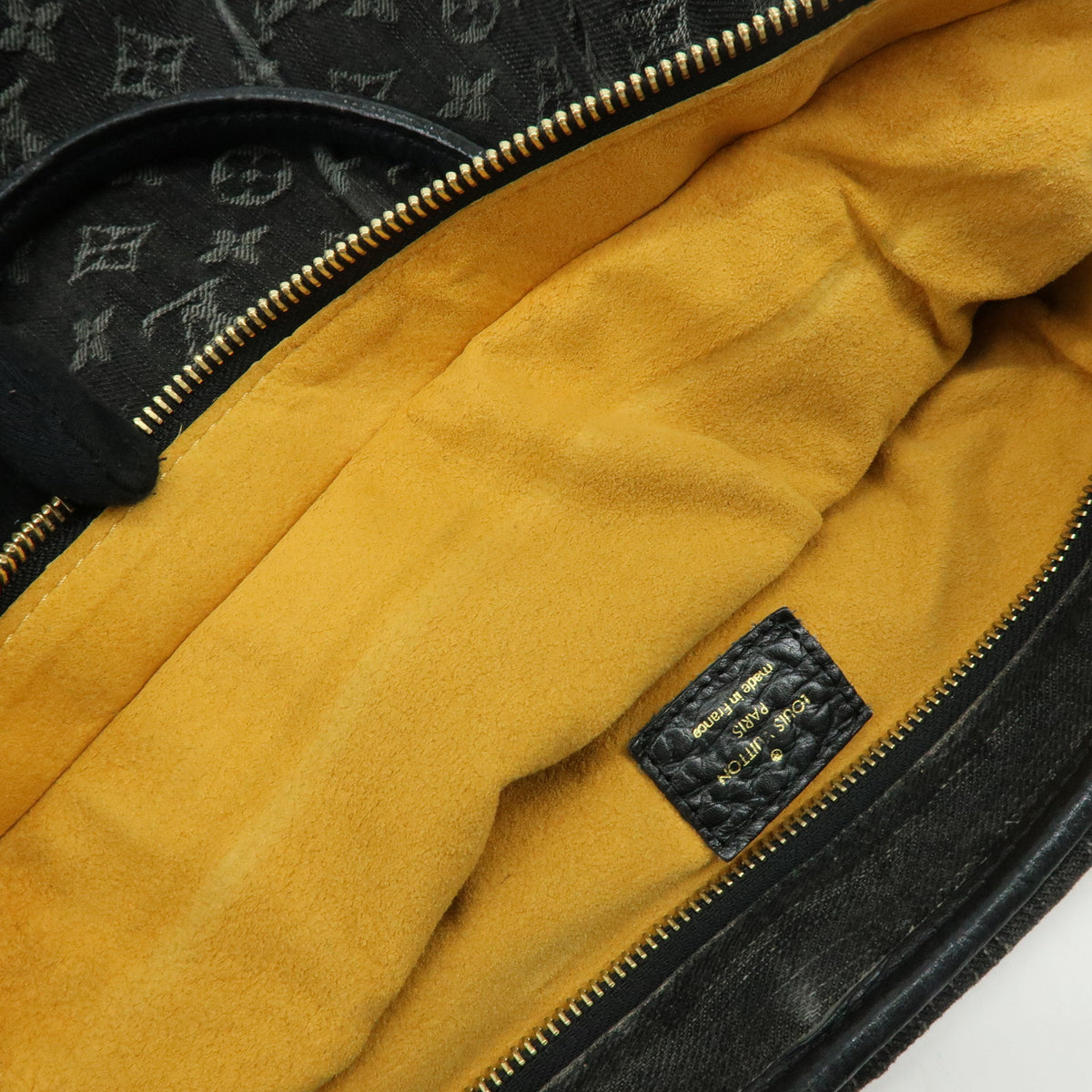 Louis Vuitton Monogram Denim Neo Cabby MM 2Way Bag Noir M95351