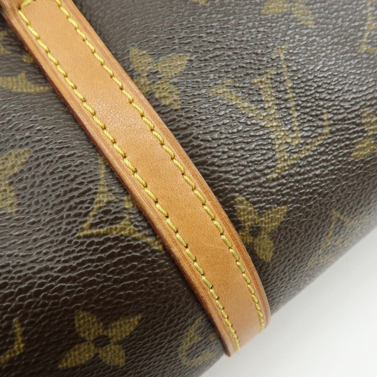 Louis Vuitton Monogram Papillon 26 Hand Bag Old Style Brown M51366