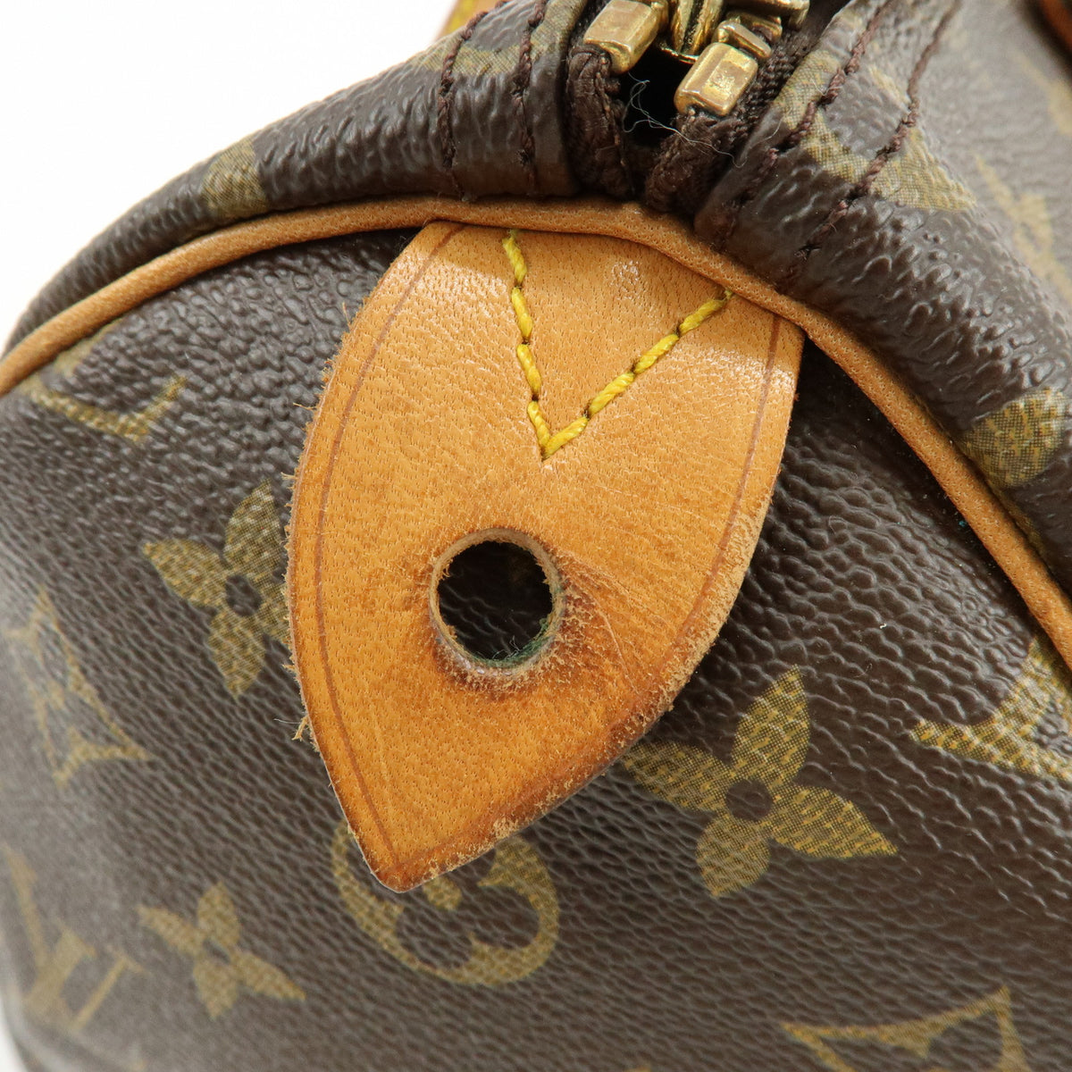 Louis Vuitton Monogram Speedy 35 Boston Bag Hand Bag M41524