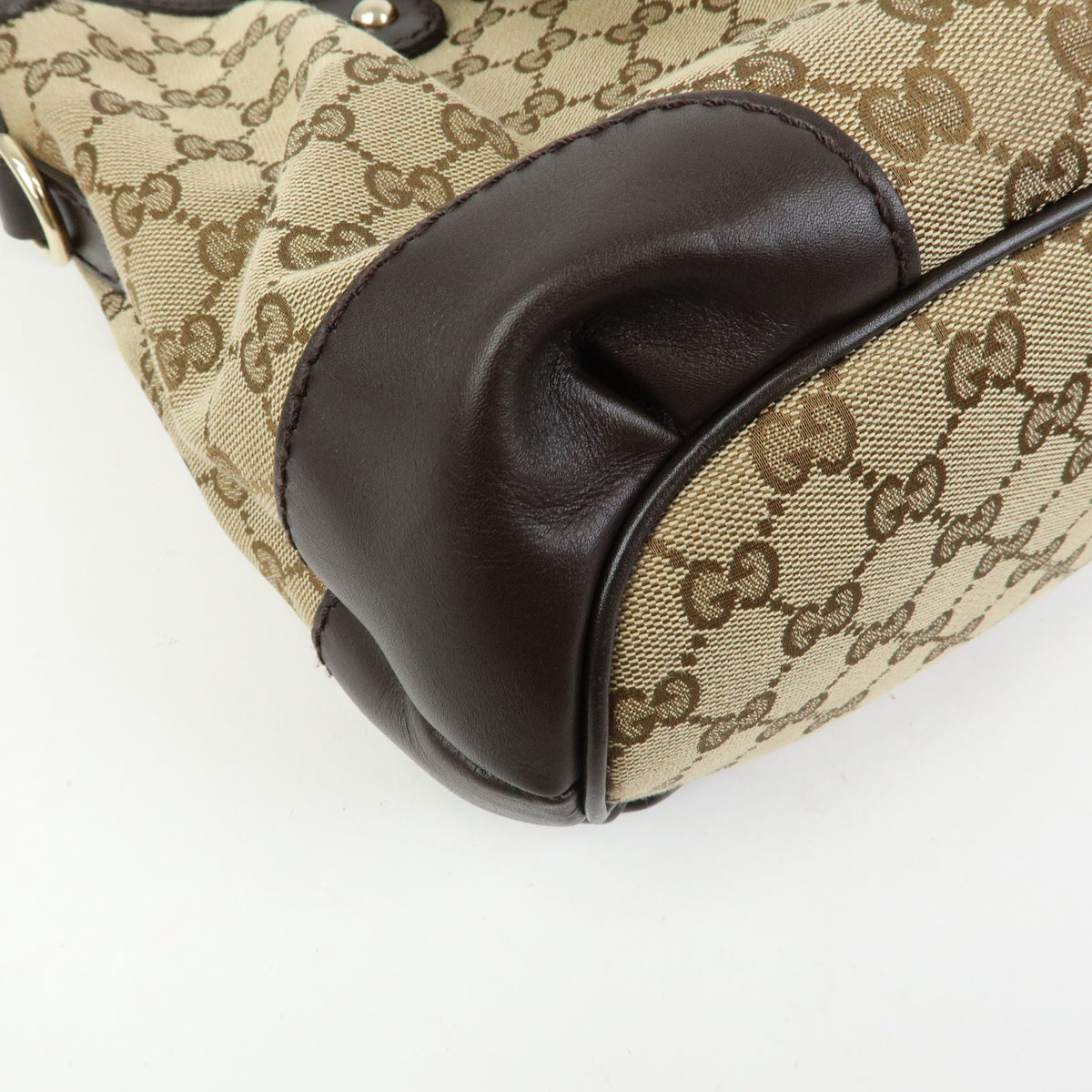 GUCCI Sukey Interlocking G GG Canvas Leather 2Way Shoulder Bag 247902