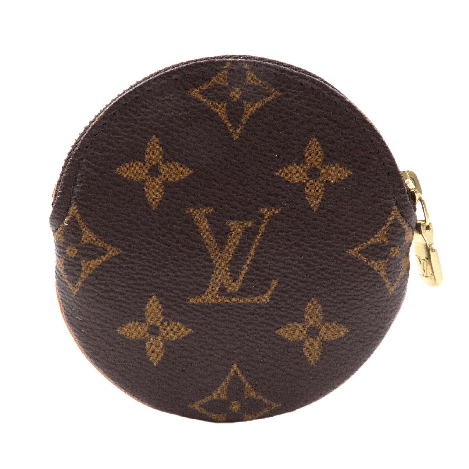 Louis Vuitton Louis Vuitton Porte Monnaie Rond Coin Case In Monogram