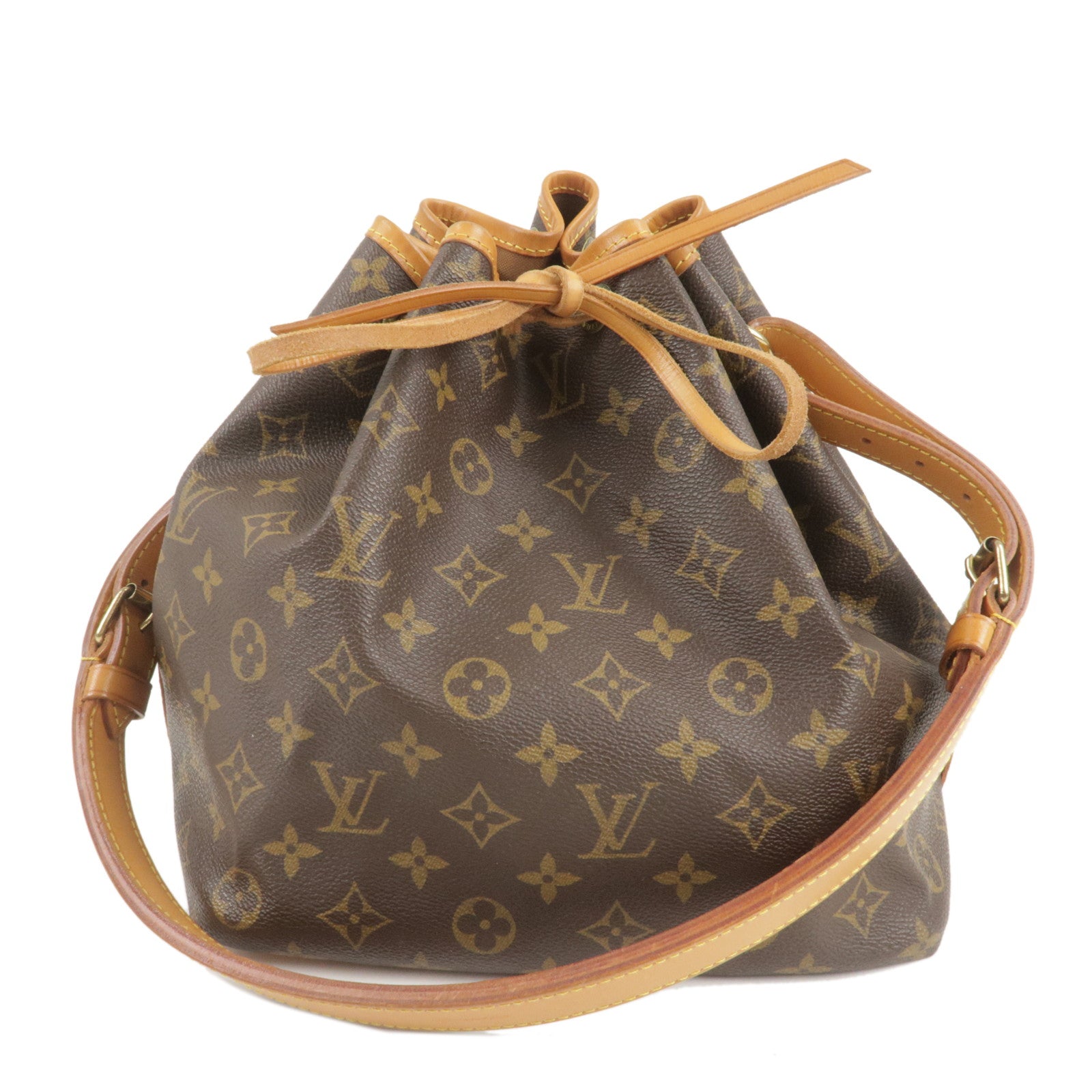 Noe - Louis - Vuitton - Monogram - Bag - Petit - Shoulder - Brown - M42226  – Bolsa de viaje Louis Vuitton Keepall 45 en cuero Epi rojo - Pre-owned  Brown Plastic Louis Vuitton Sungles