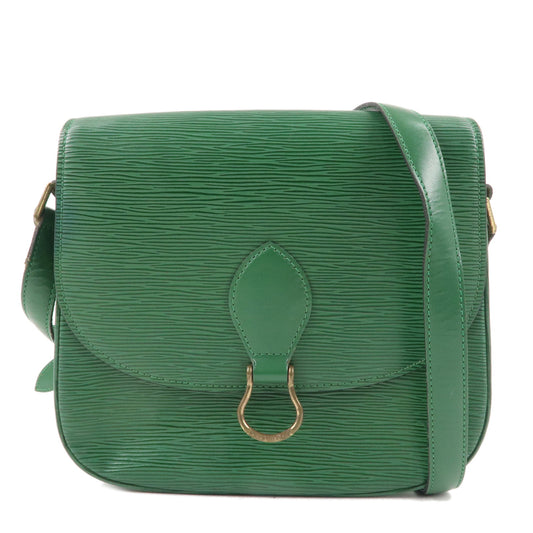 Louis-Vuitton-Epi-Saint-Cloud-Shoulder-Bag-Green-M52194
