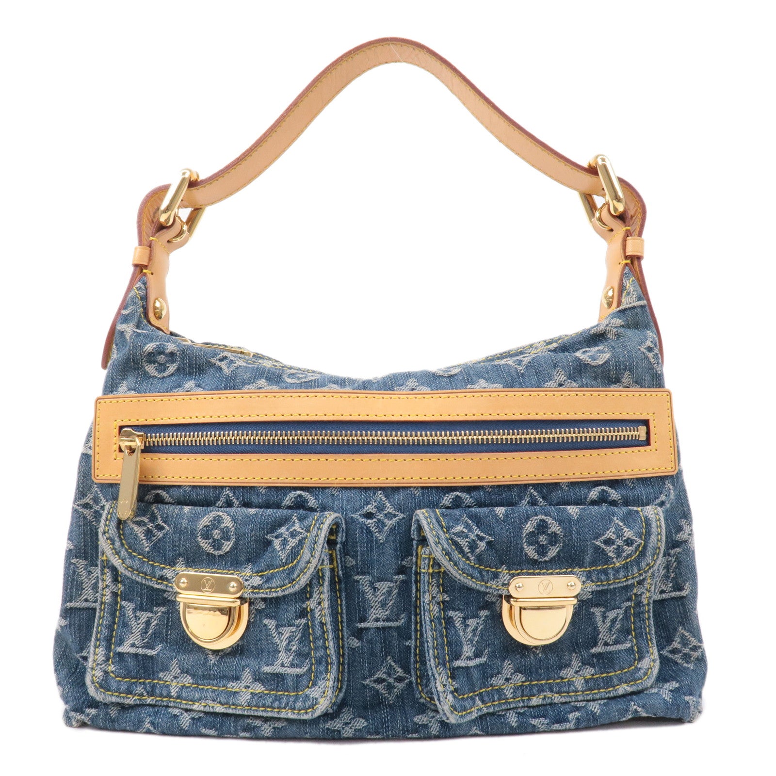 Louis-Vuitton-Monogram-Denim-Baggy-PM-Shoulder-Bag-M95049 – dct