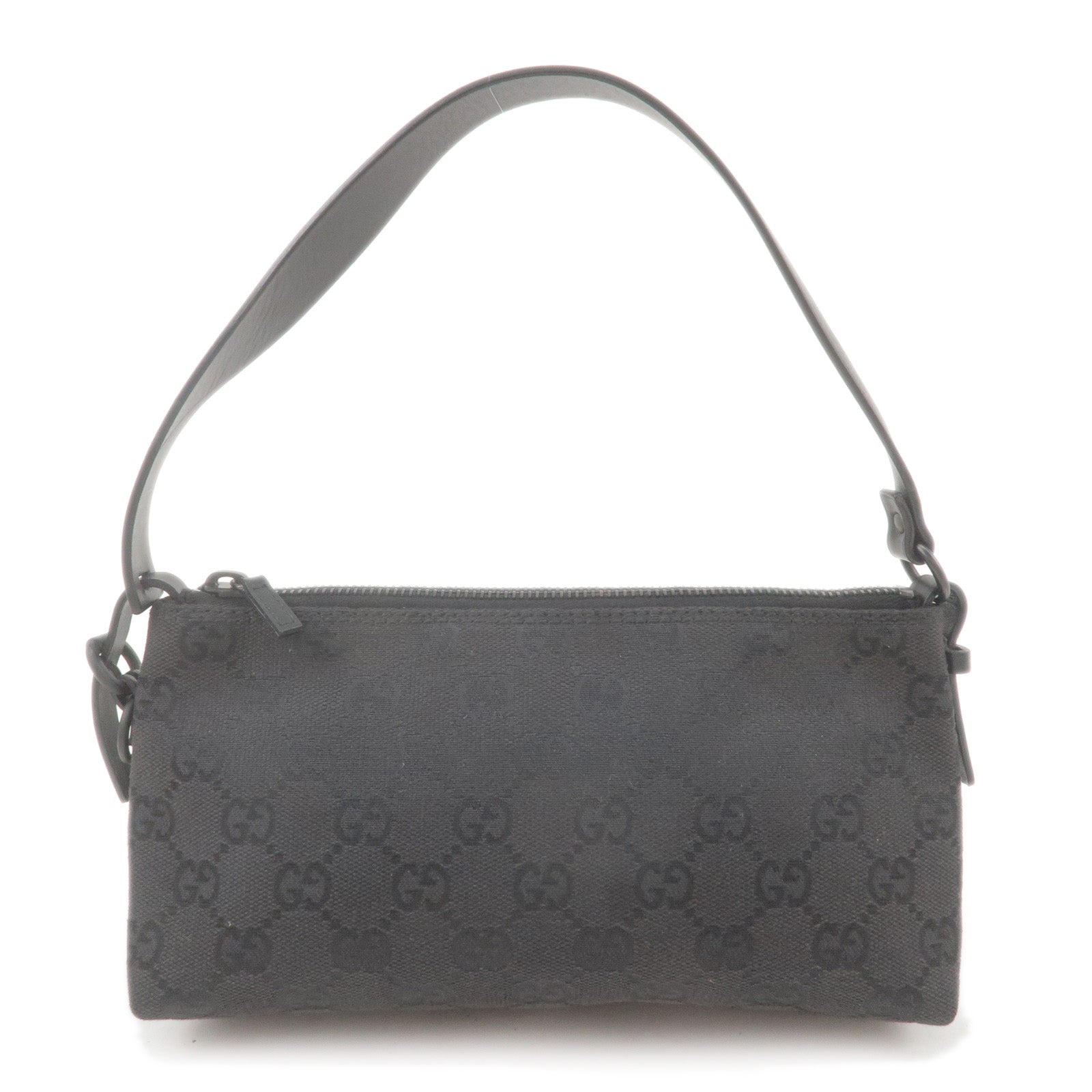 Gucci GUCCI Mini Pochette Monogram black bag / 103399