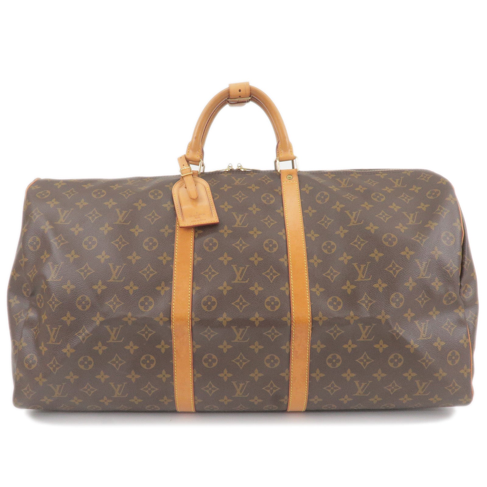 Louis Vuitton 2000s pre-owned Keepall 60 travel bag, Brown