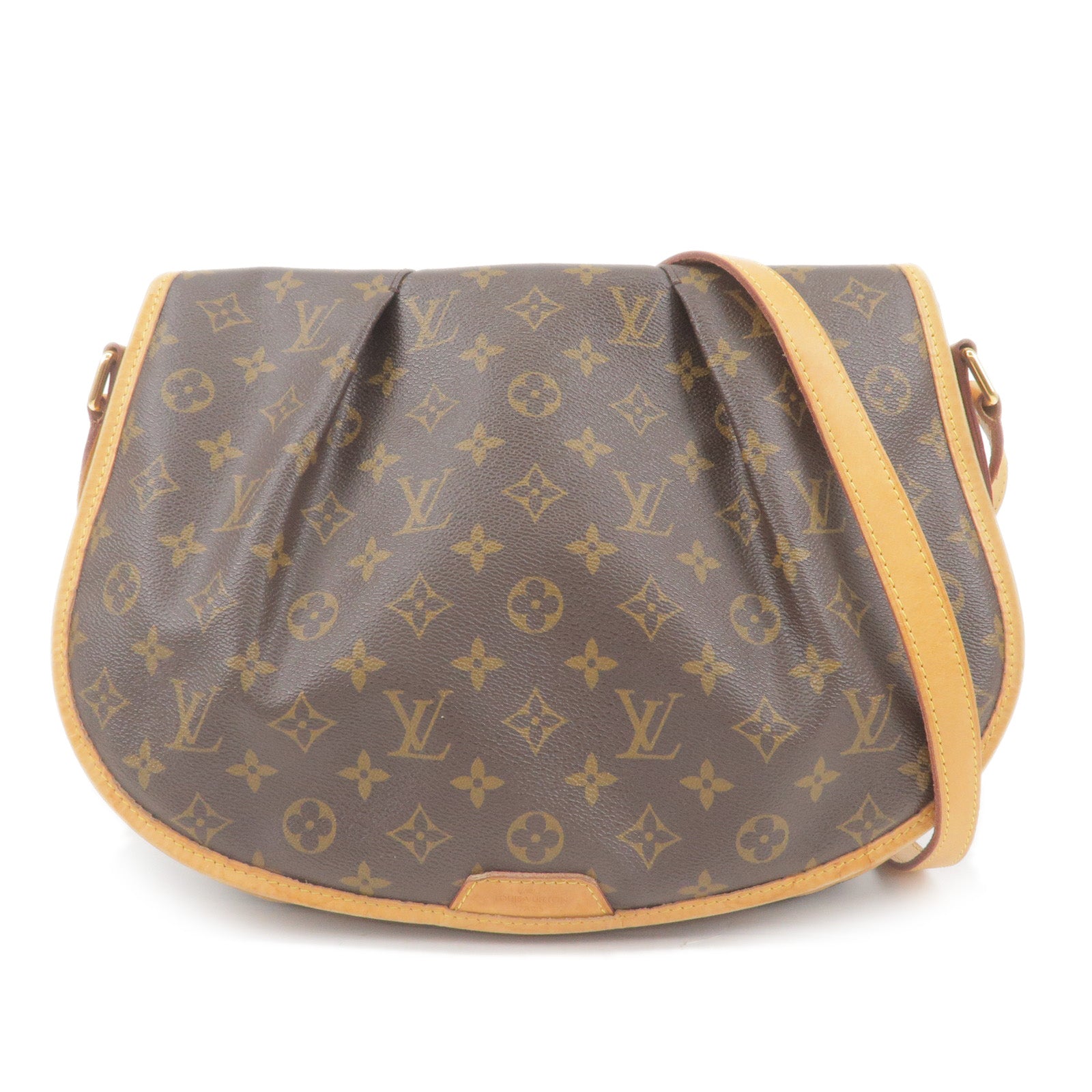 Authentic Louis Vuitton Monogram Menilmontant MM Shoulder Bag