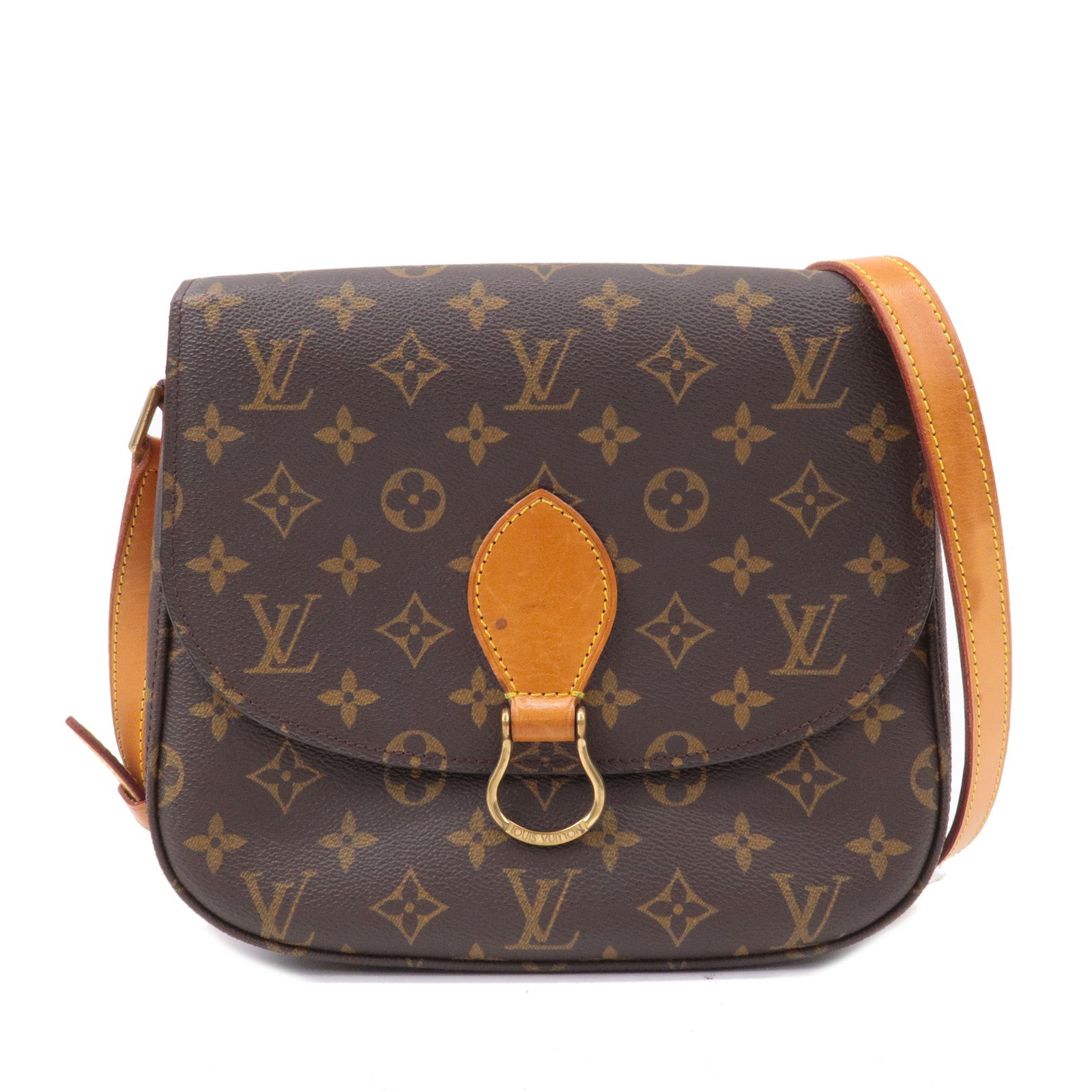 Louis-Vuitton Monogram Saint-Cloud GM Shoulder Bag