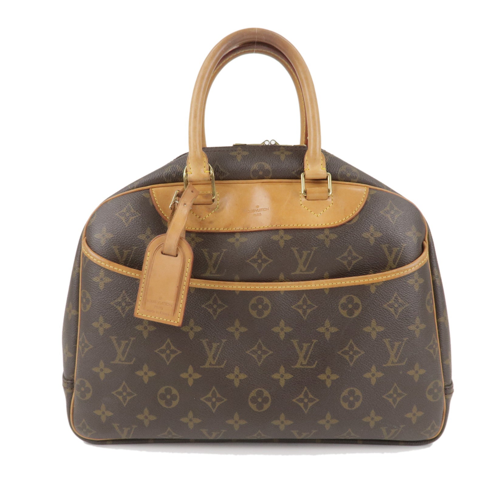 Louis-Vuitton-Monogram-Deauville-Hand-Bag-Brown-M47270 – dct-ep_vintage  luxury Store