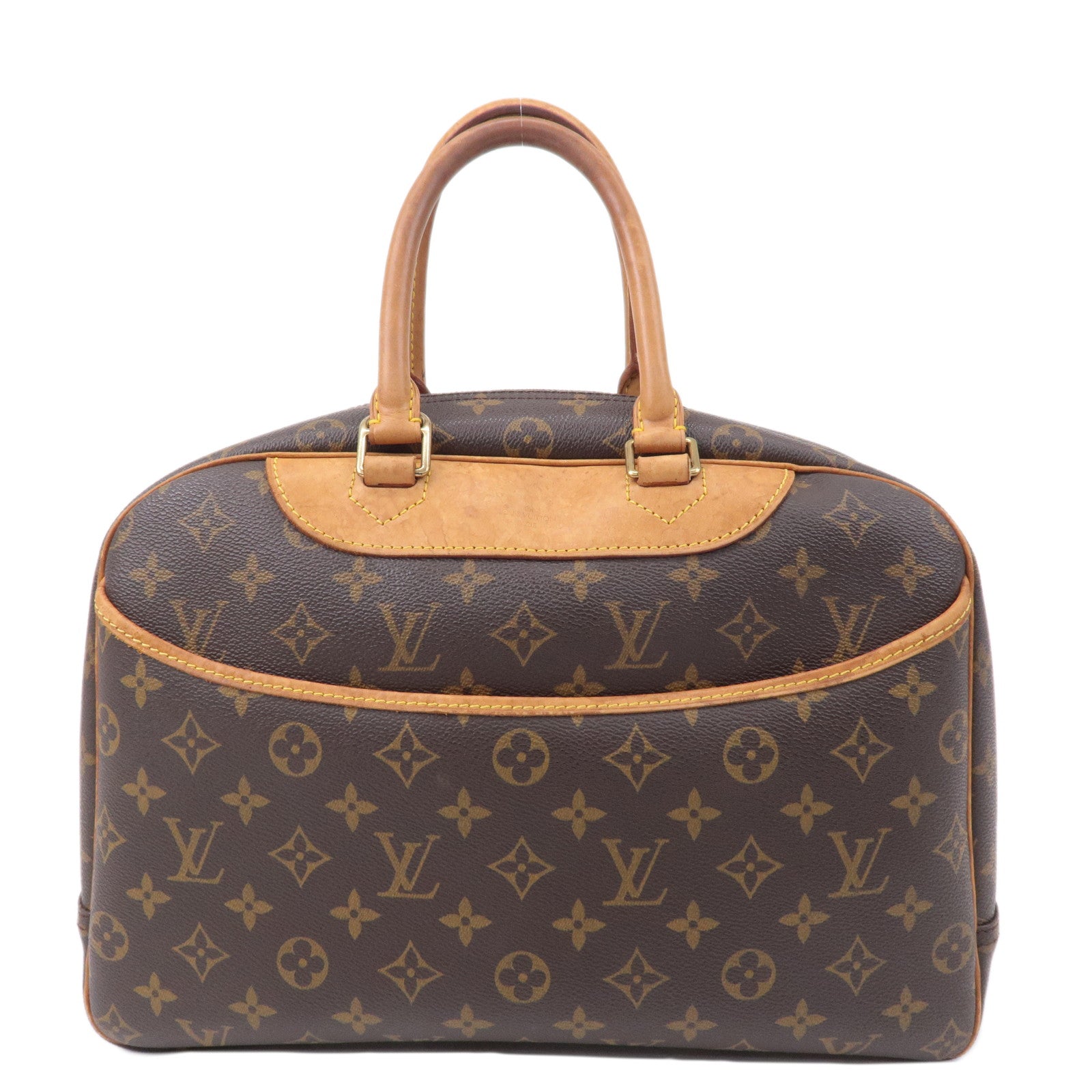 Authentic Louis Vuitton Monogram Deauville Vanity Bag Handbag