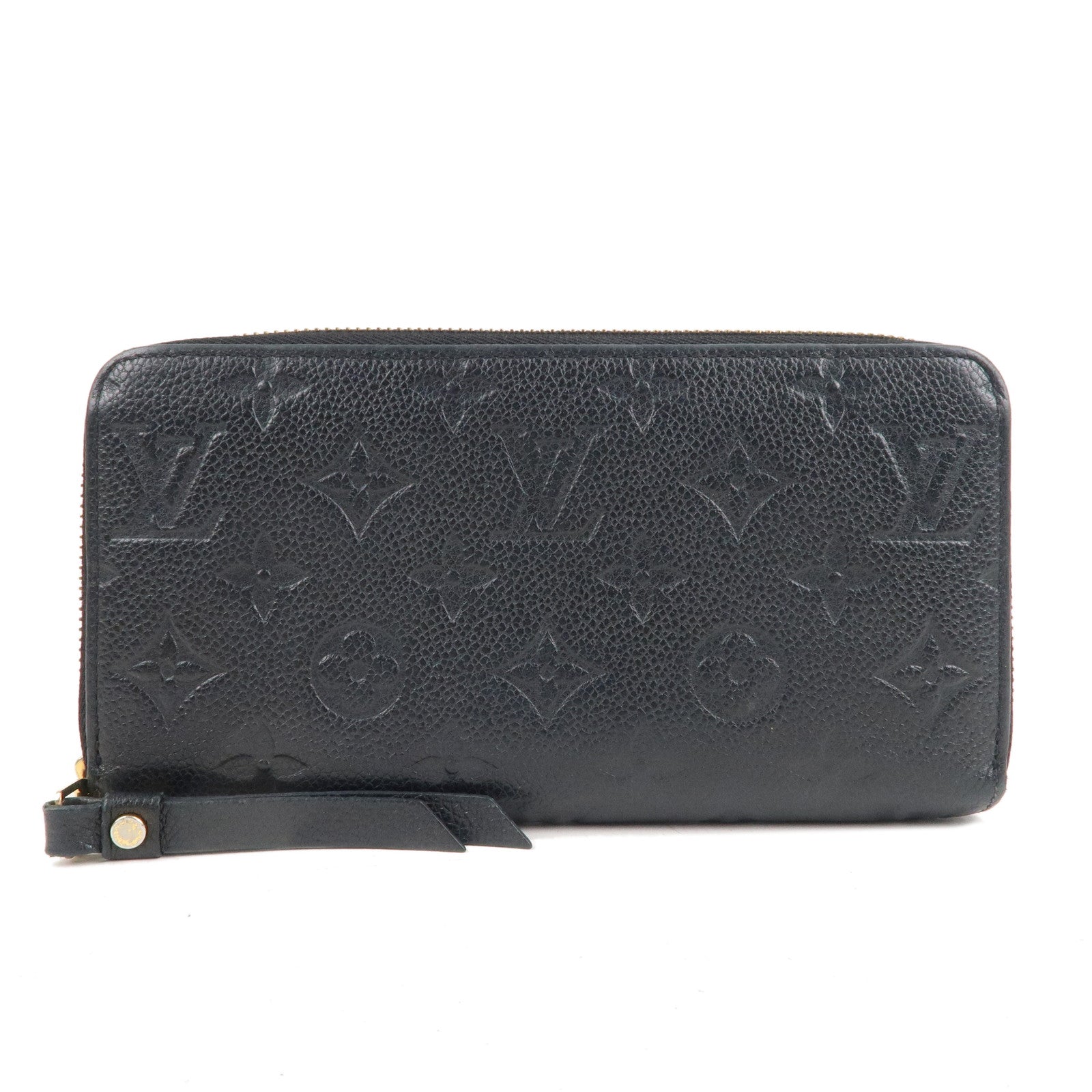 Louis Vuitton Monogram Empreinte Zippy Wallet M61864 Noir : :  Shoes & Handbags