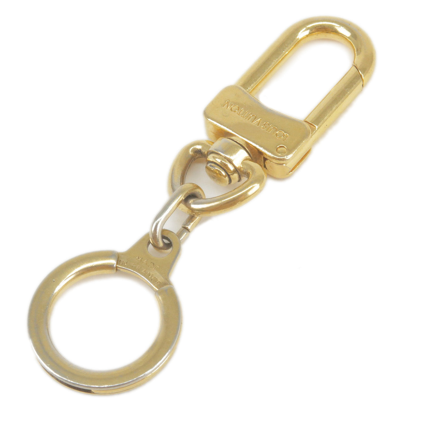 Louis Vuitton Keychain Anocre Gold M62694 bag Charm Key ring beauty  condition