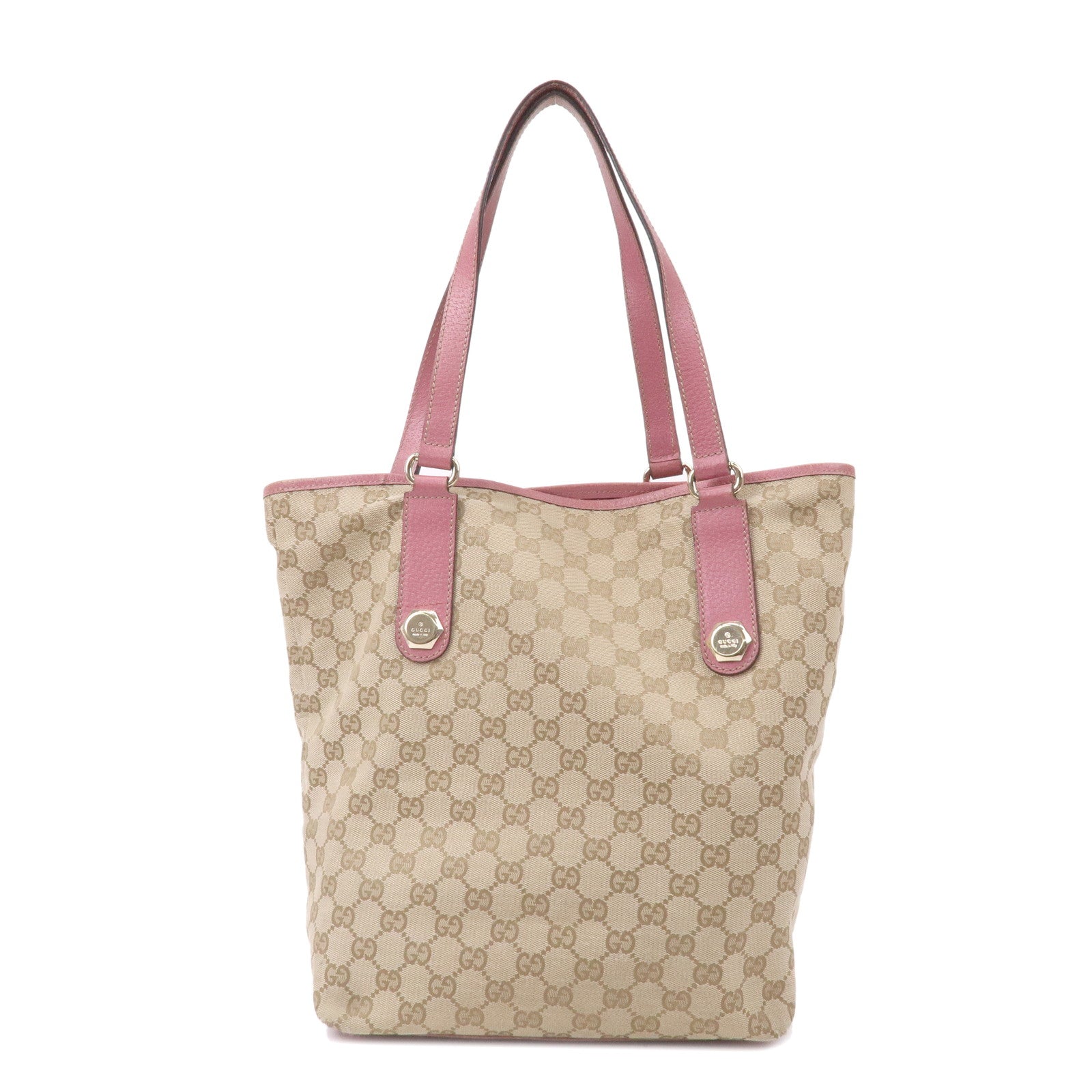 Gucci pink best sale canvas bag