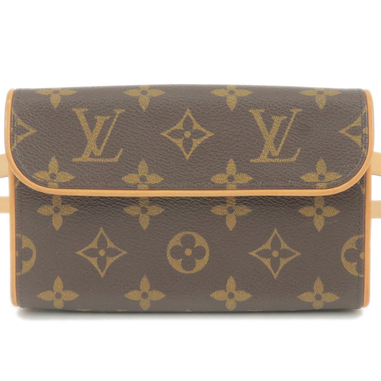 LOUIS VUITTON Waist bag FL0053 Brown Monogram Pochette Florentine used