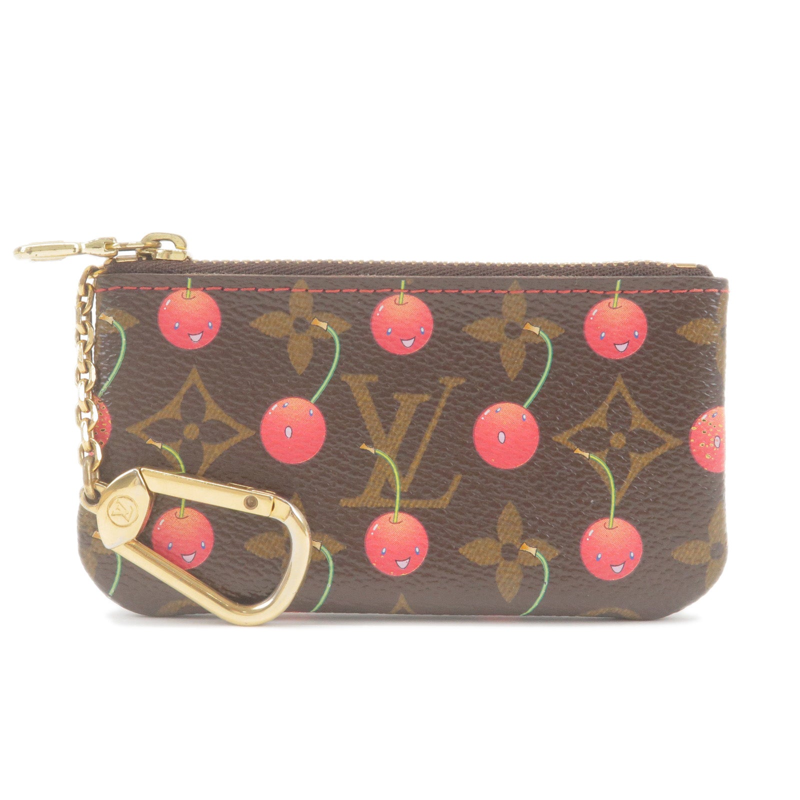 lv cherry coin purse
