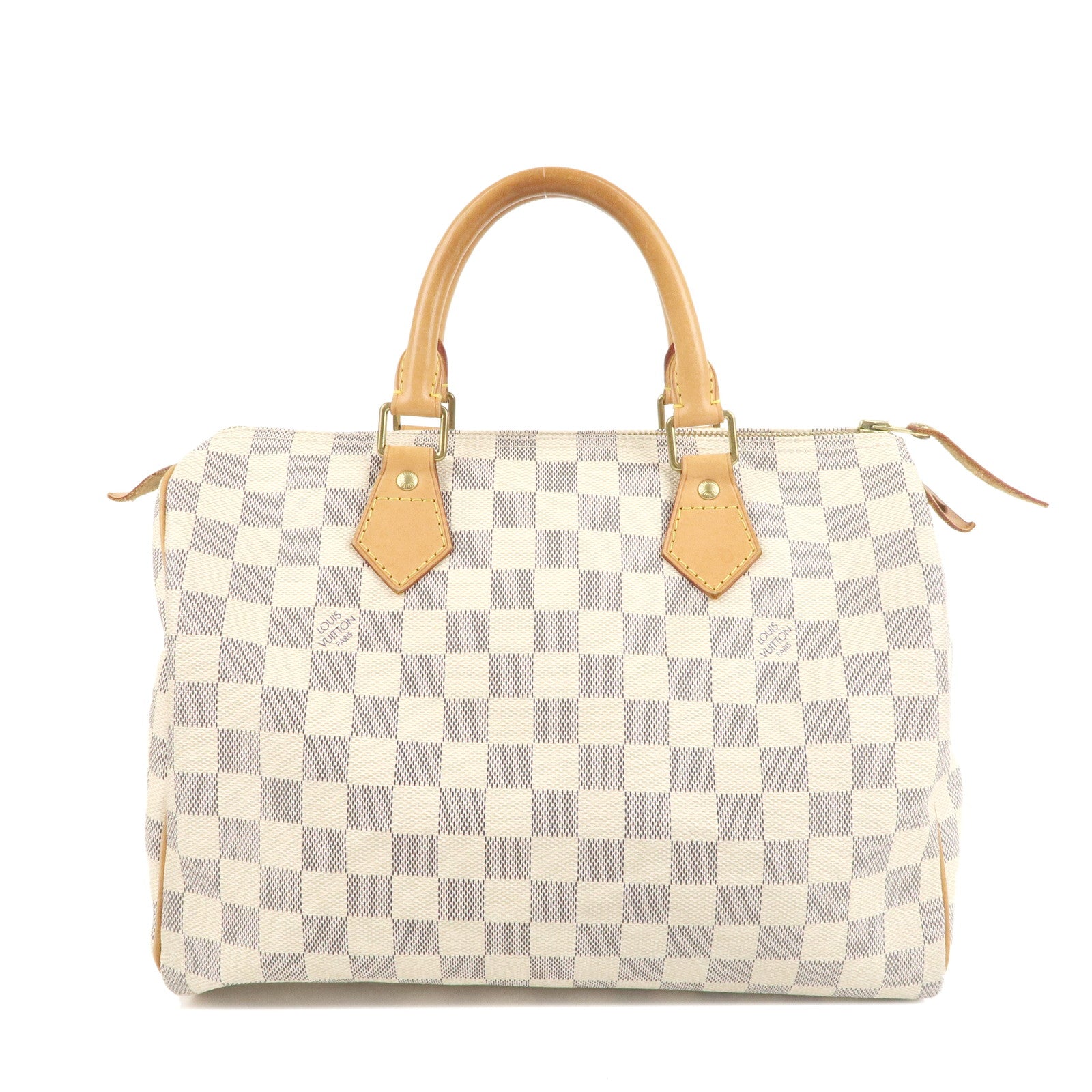 Louis-Vuitton Damier Azur Speedy 30-Boston Hand Bag