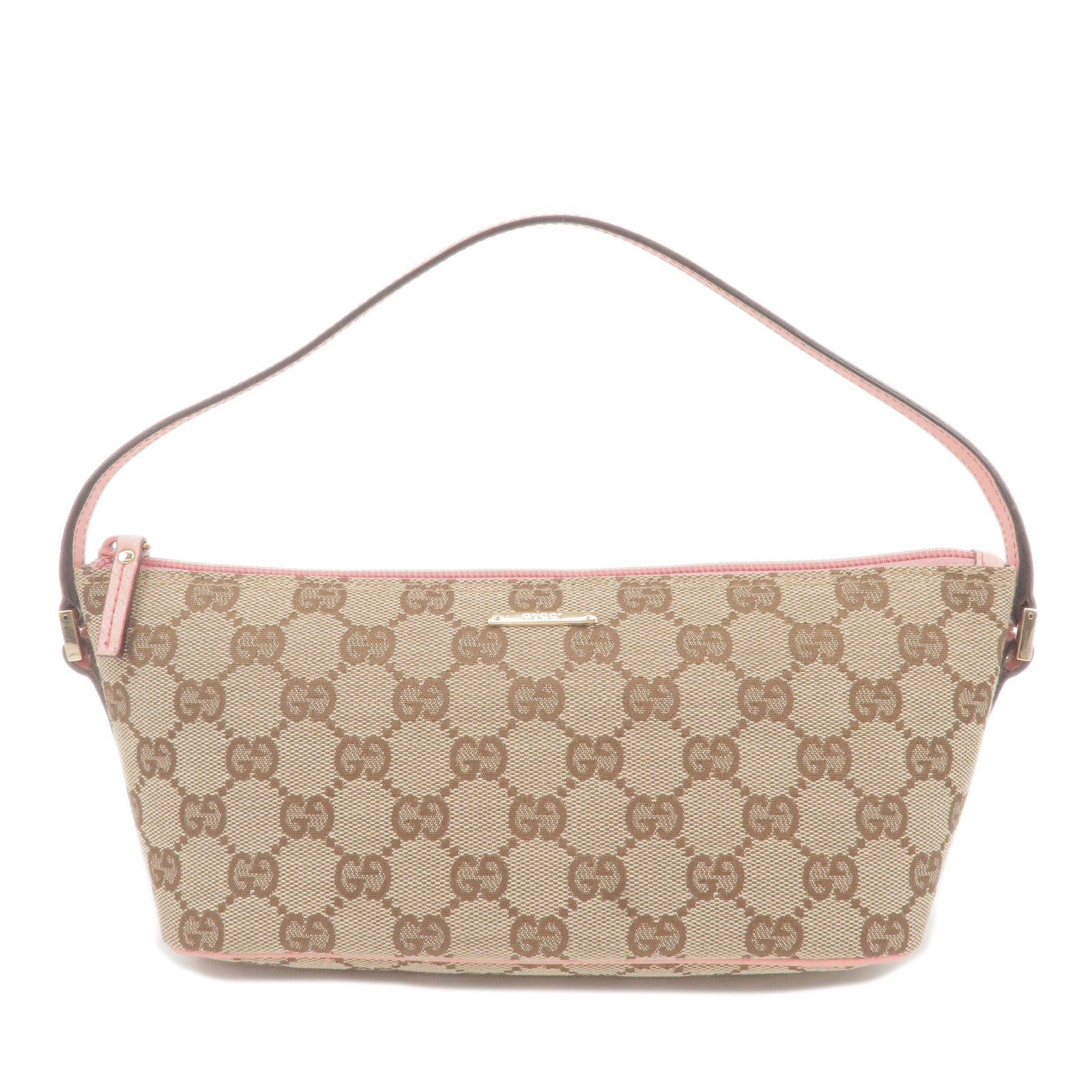 GUCCI-Boat-Bag-GG-Canvas-Leather-Hand-Bag-Pink-07198 – dct-ep_vintage  luxury Store