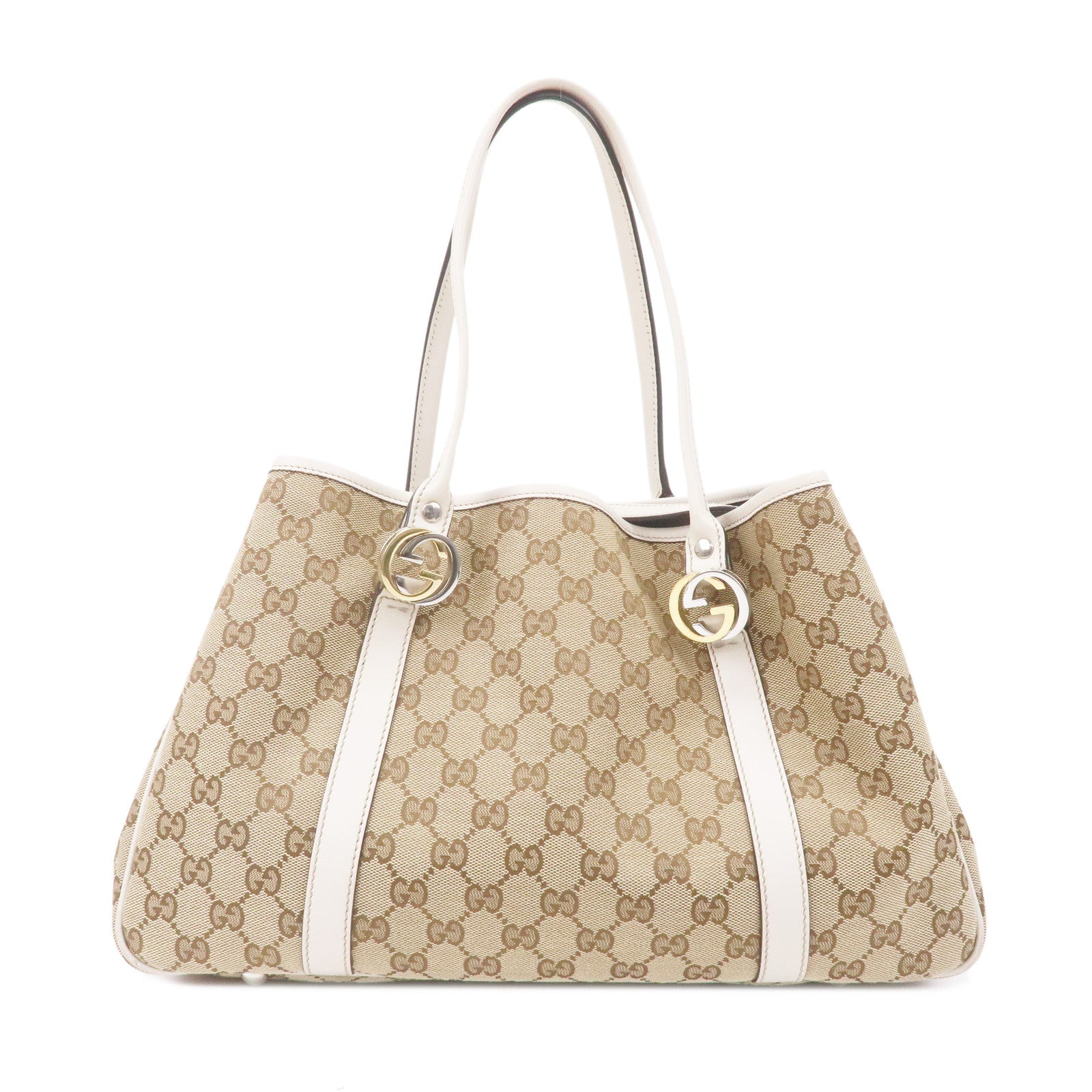 Gucci GG Canvas Bowler Bag