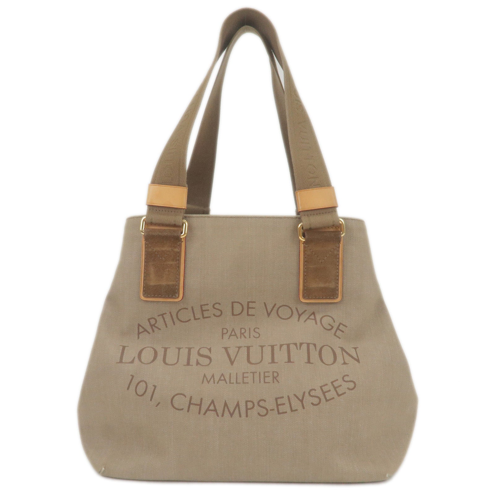 AuthenticLouis-Vuitton-Plein-Soleil-Cabas-PM-Tote-Bag-Beige-M94144