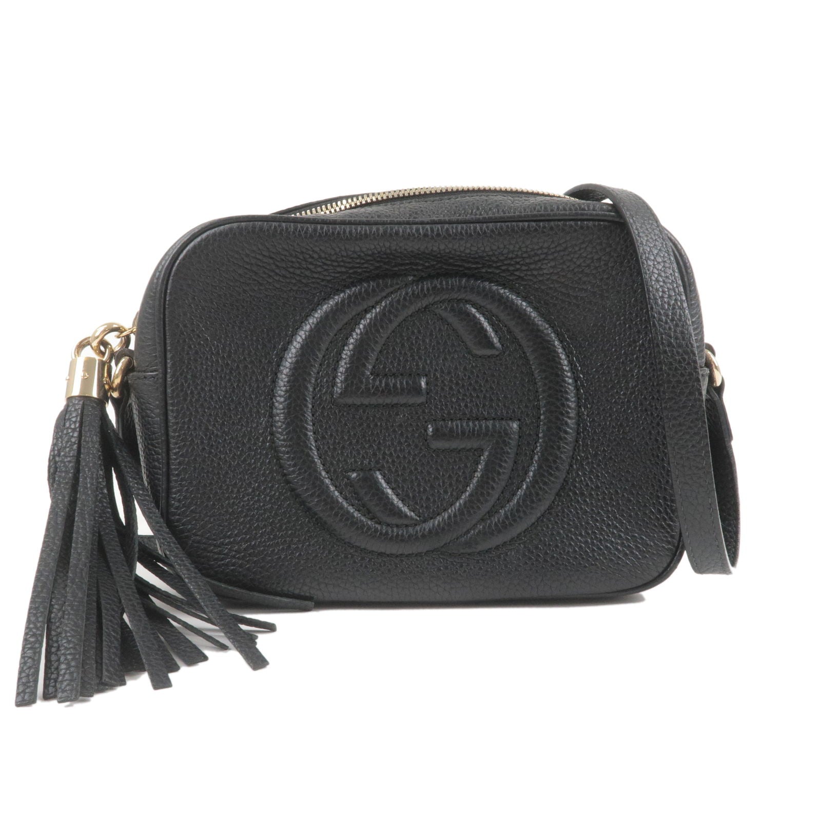 GUCCI-SOHO-Small-Disco-Leather-Shoulder-Bag-Black-308364 – dct