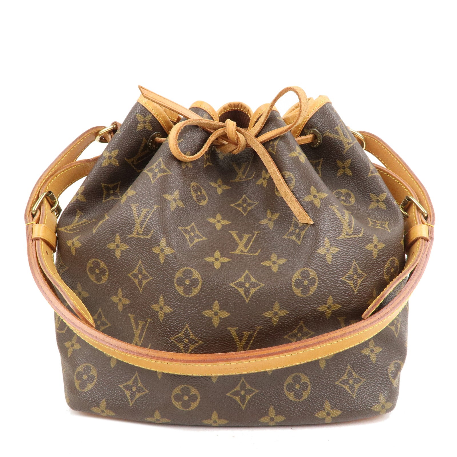 Louis Vuitton Monogram Petit Noe Bucket Hobo Bag