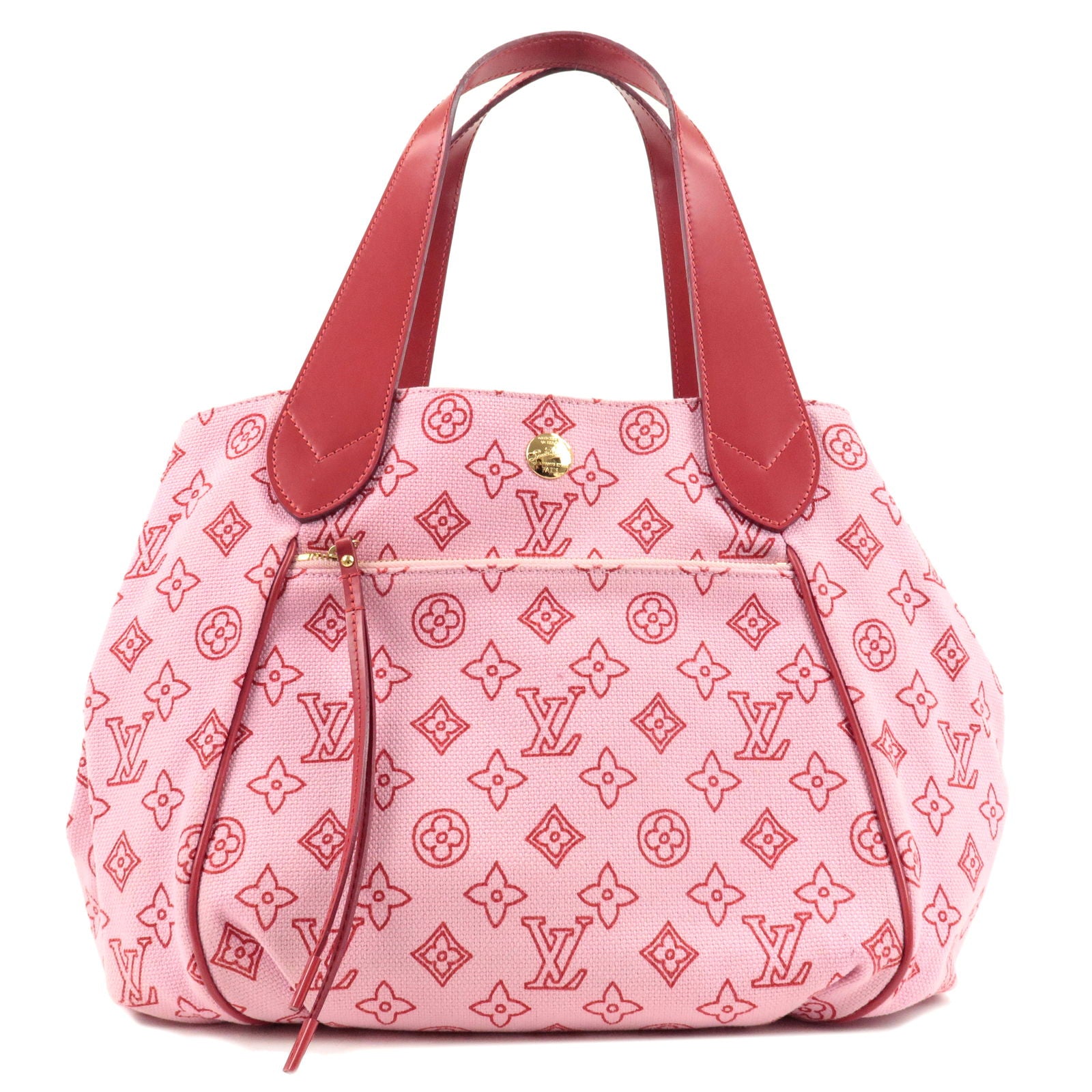 pink lined louis vuitton