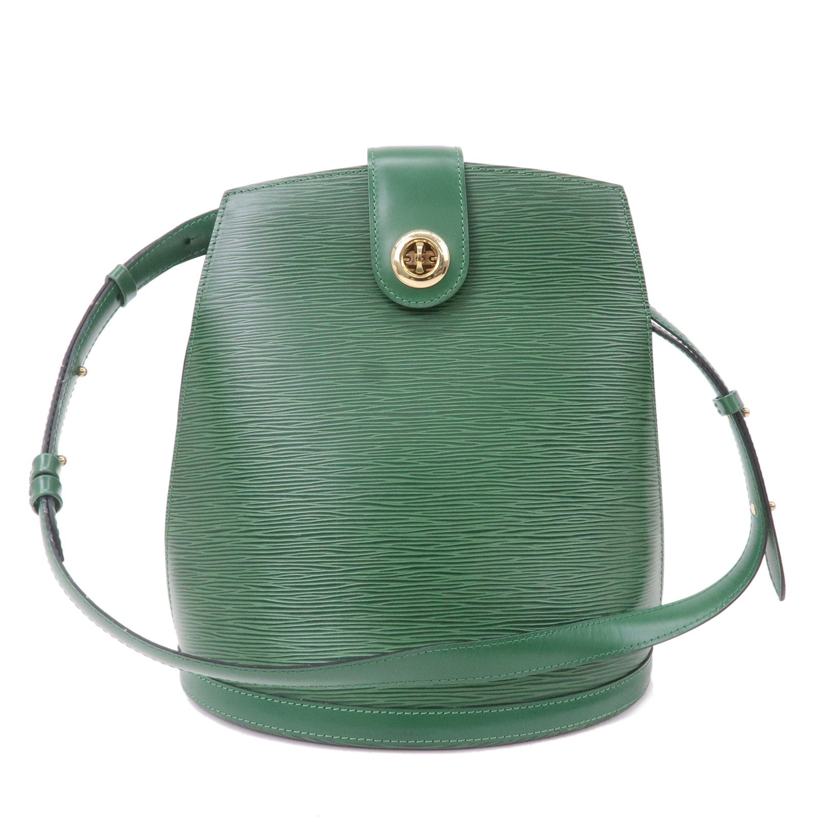 Louis Vuitton Epi Cluny Shoulder Bag Borneo Green M52254 dct