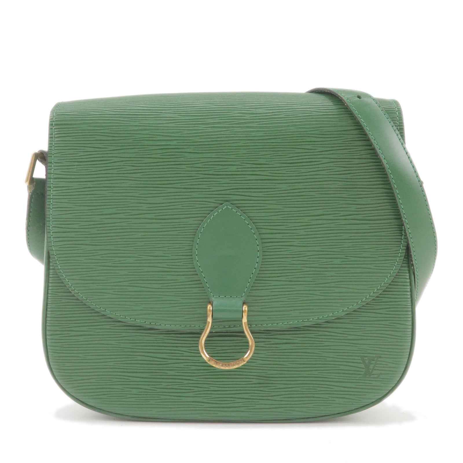 Louis Vuitton Green Epi Saint Cloud Shoulder/Crossbody Bag