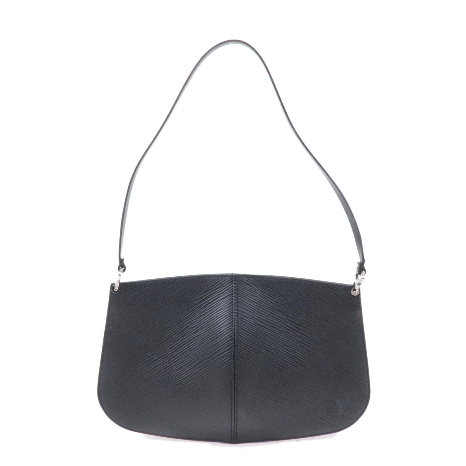 Louis Vuitton Vintage - Epi Demi Lune Pochette Bag - Black