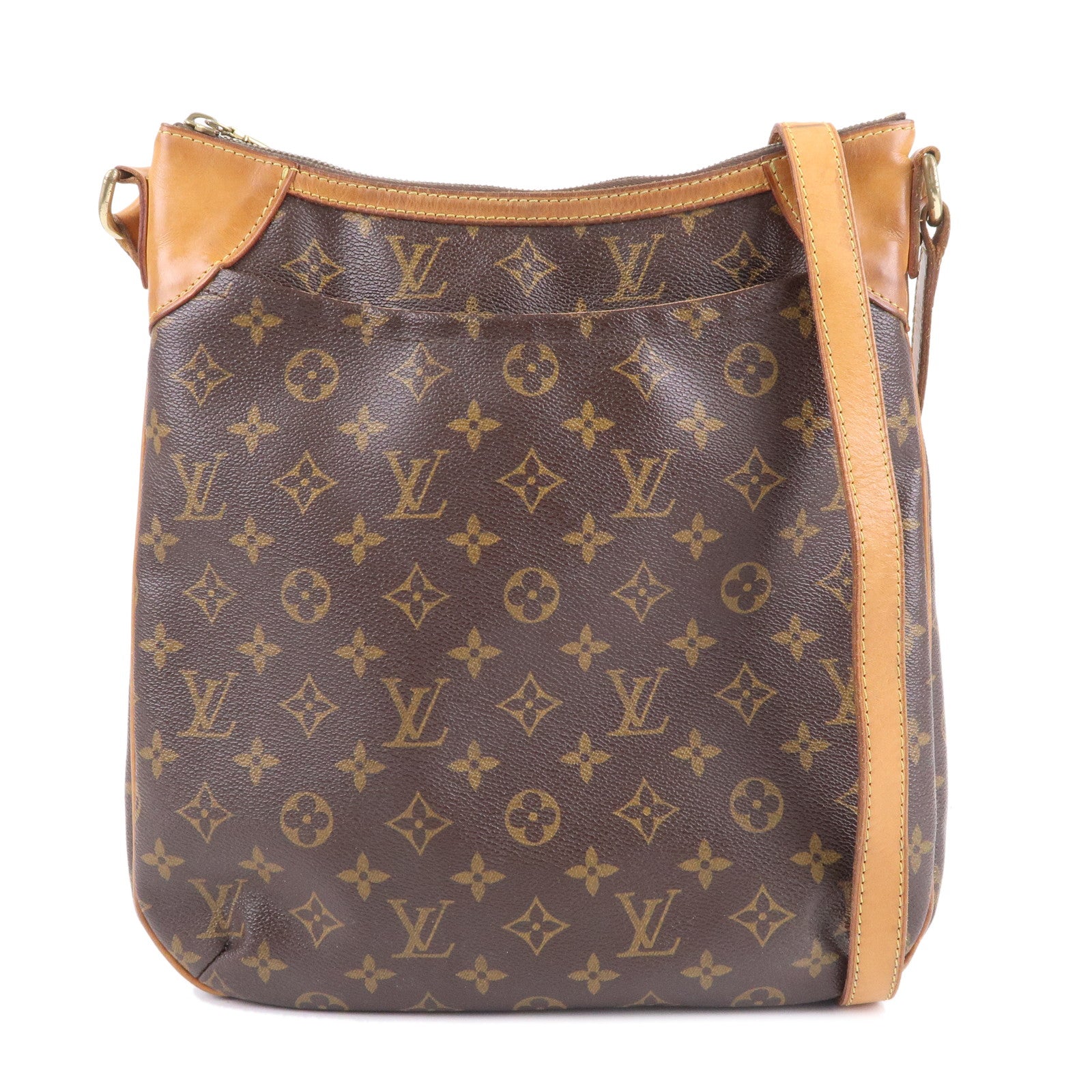Odeon MM louis vuitton monogram and black leather bag in new