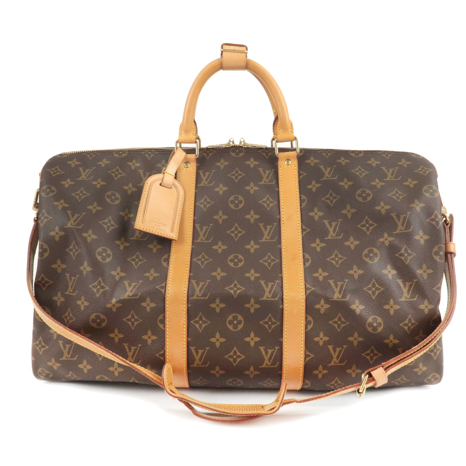 Louis Vuitton Monogram Keepall Bandouliere 50 M41416 Women's