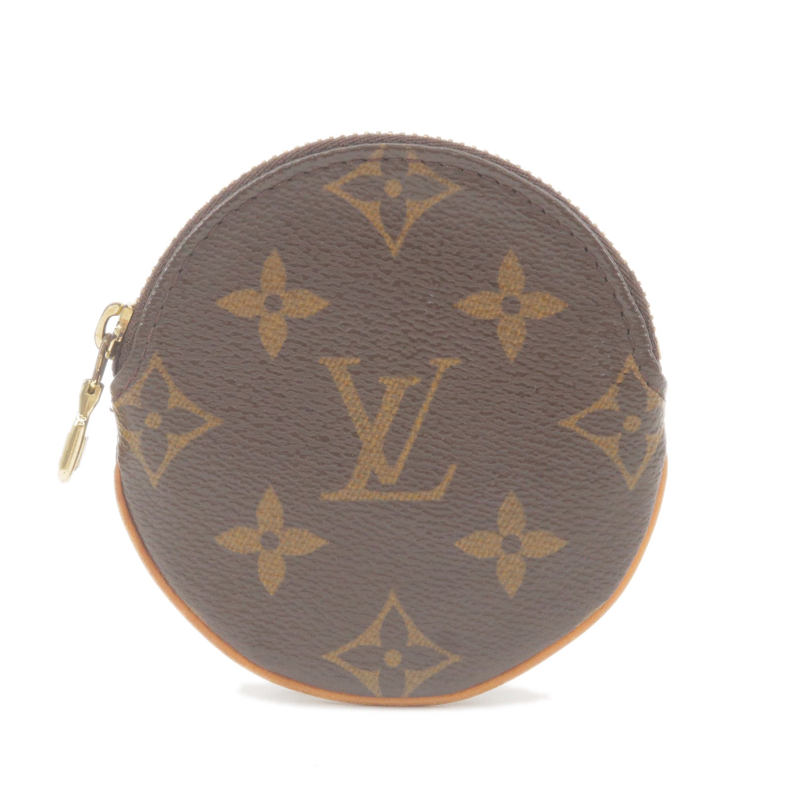 Monnaie Coin Pouch  Brown Louis Vuitton Monogram Porte - Louis