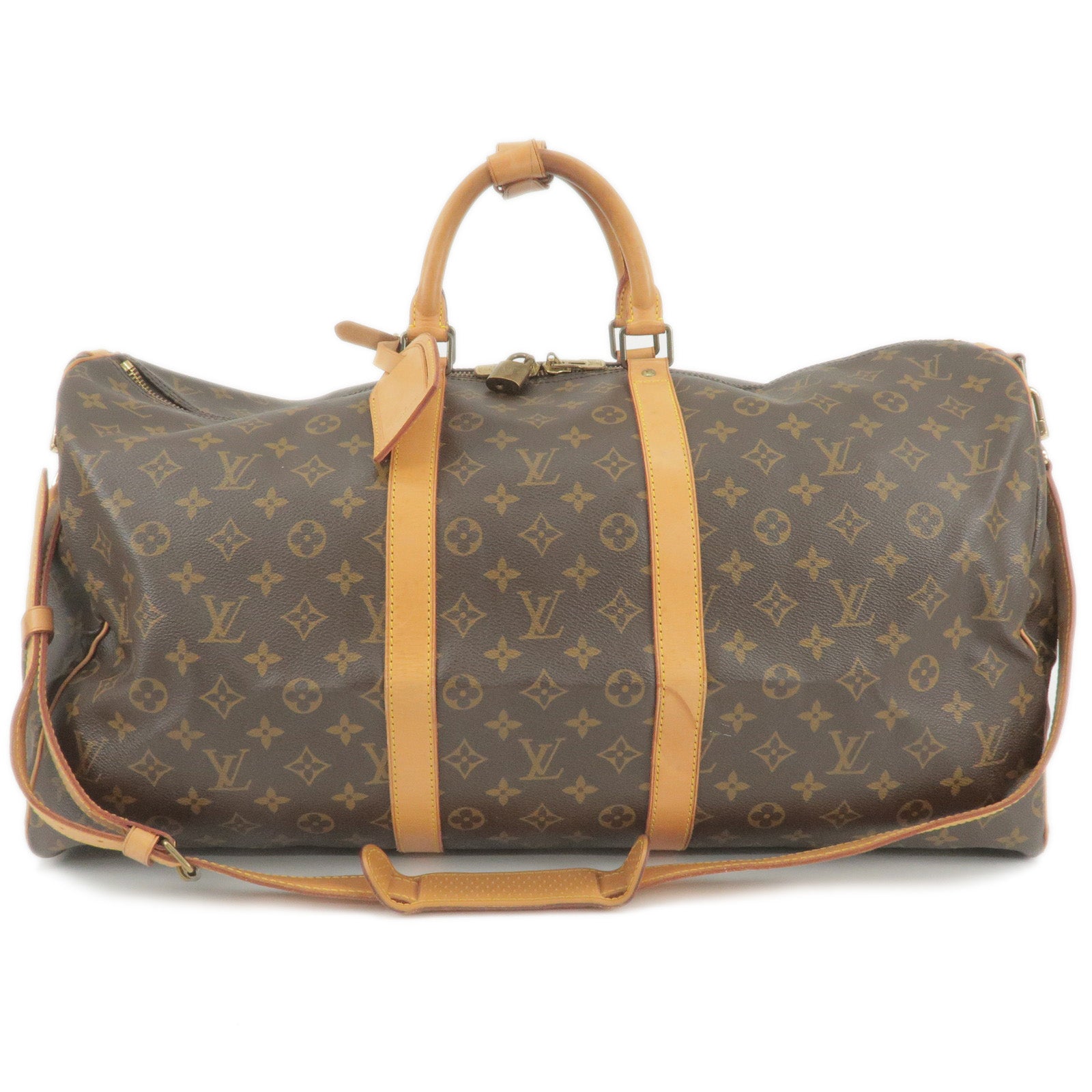 Louis Vuitton Keepall Bandouliere 55 - 2010s second hand vintage